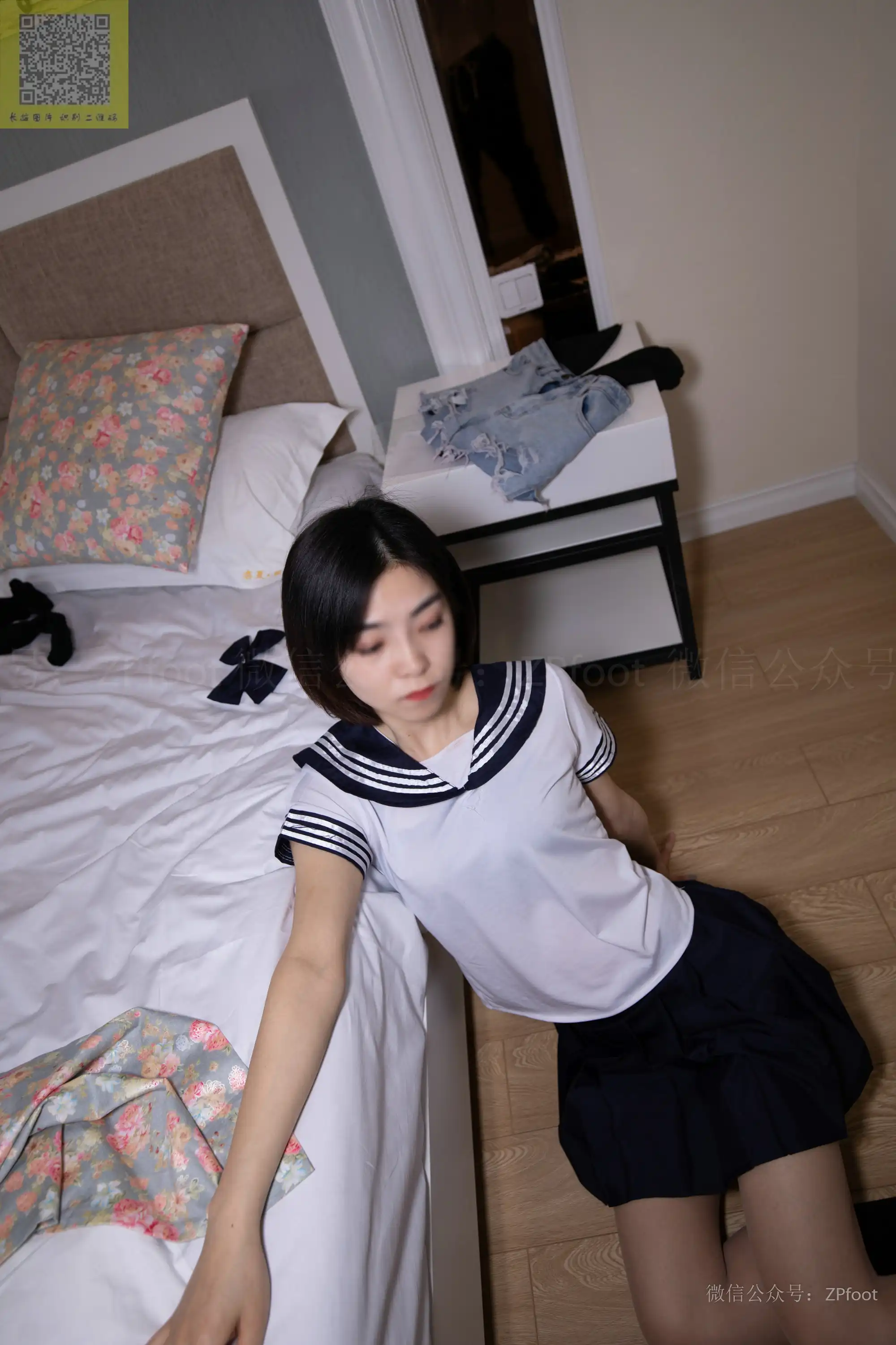 ISS山茶摄影 089 学妹制服棉袜 [74P+82M]