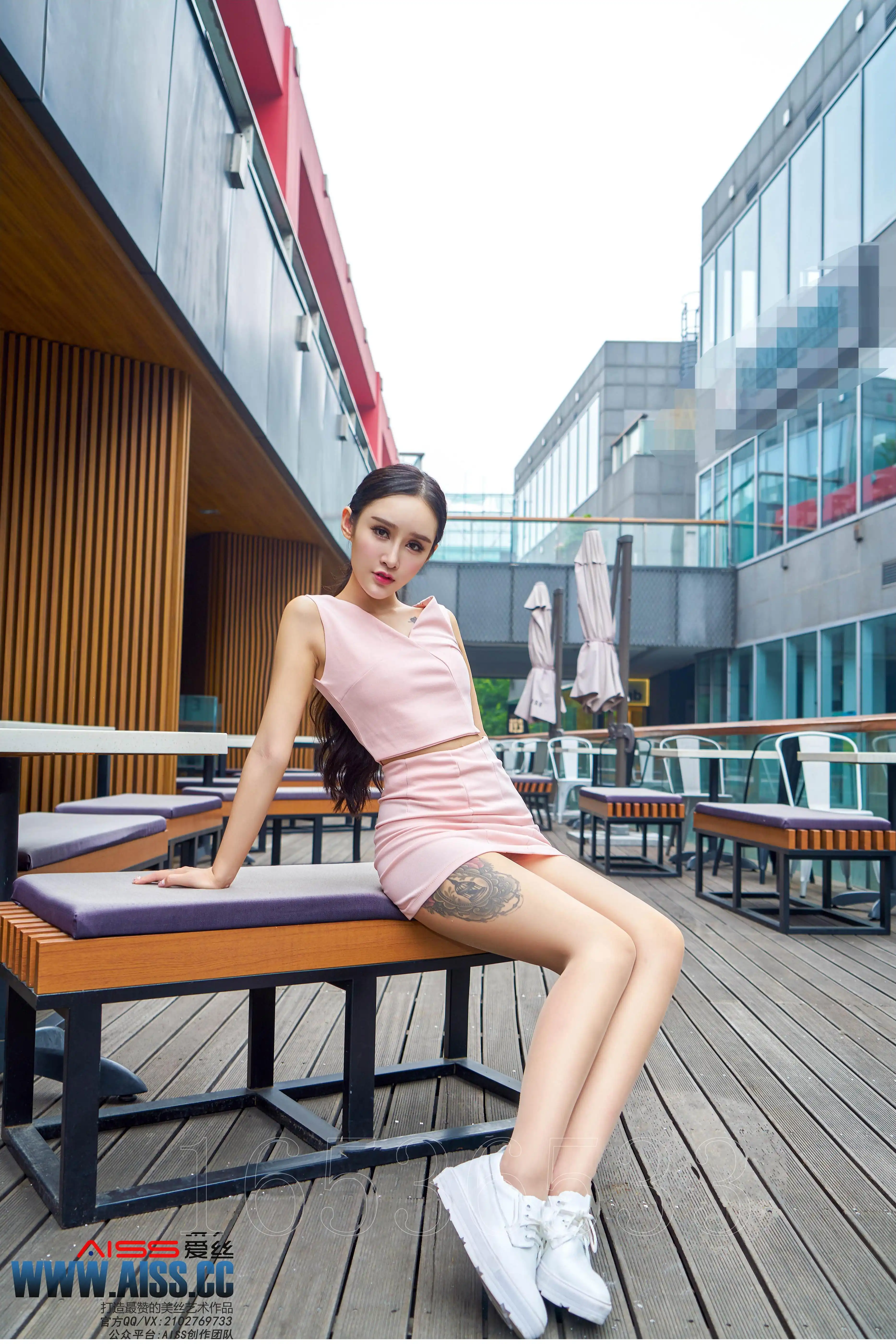 AISS爱丝 黄金会员版 F6034 街角欣杨 [127P 222M]