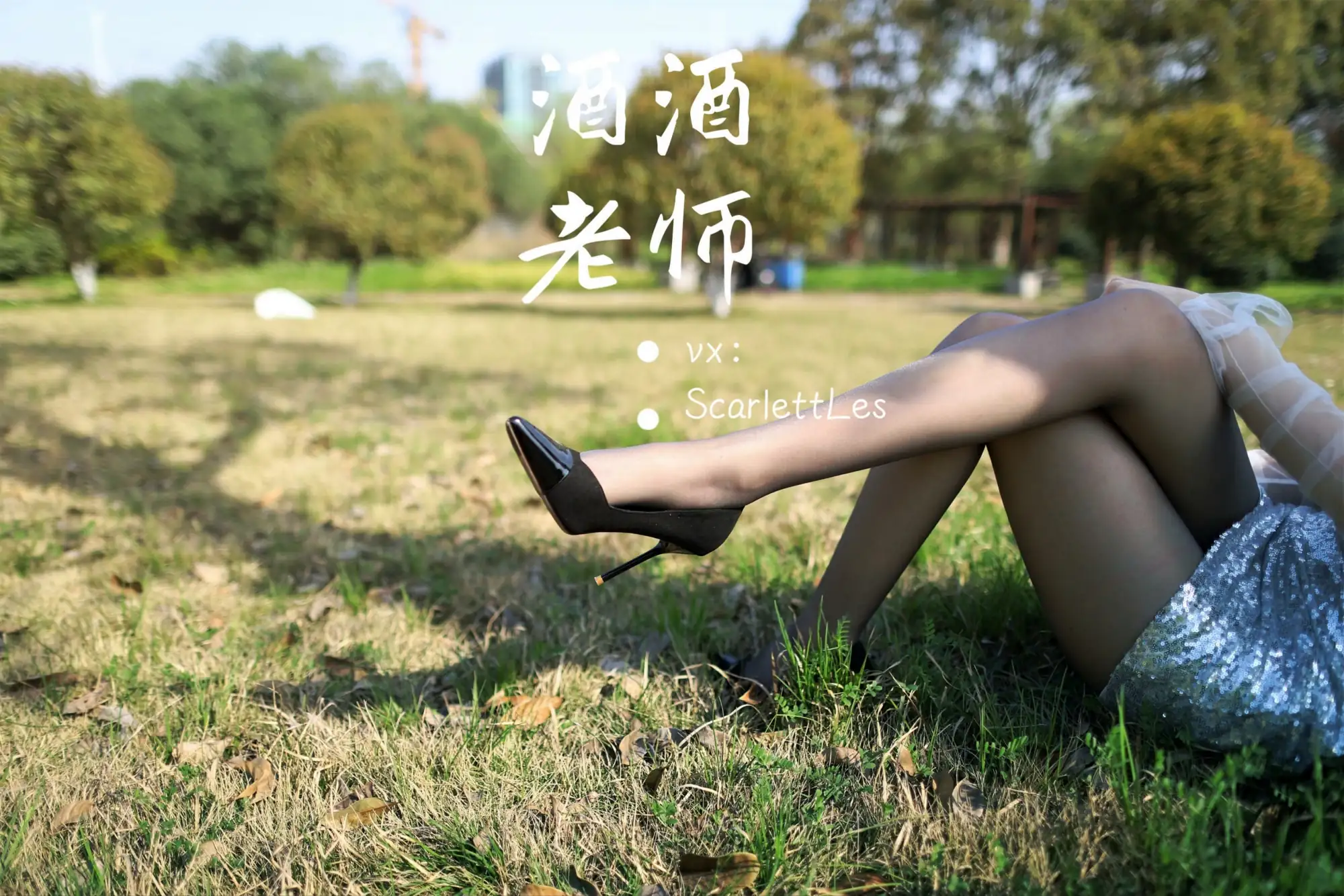 酒酒老师 07《短裙灰丝诱人》 [61P+114M] - 第2张