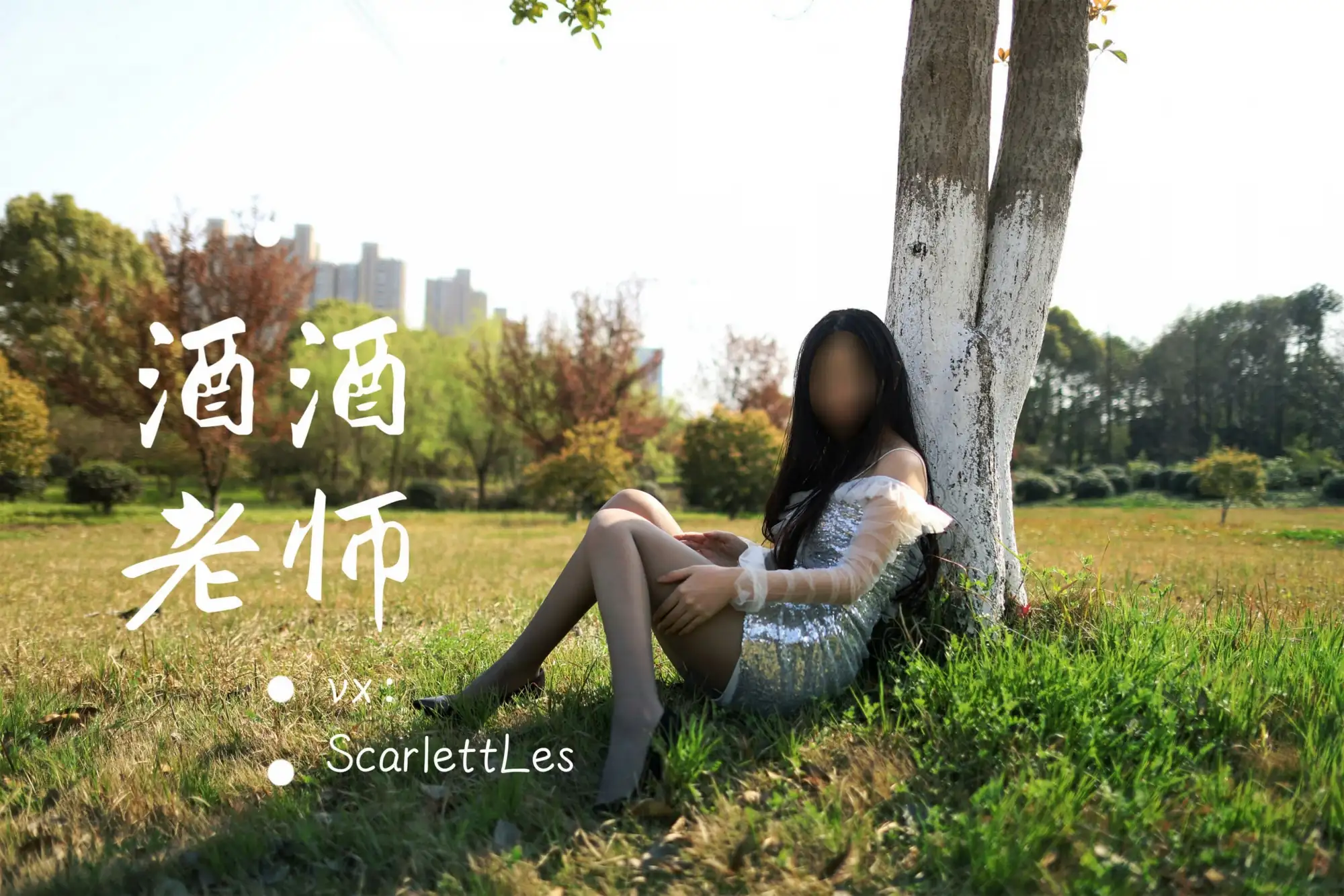 酒酒老师 07《短裙灰丝诱人》 [61P+114M] - 第4张