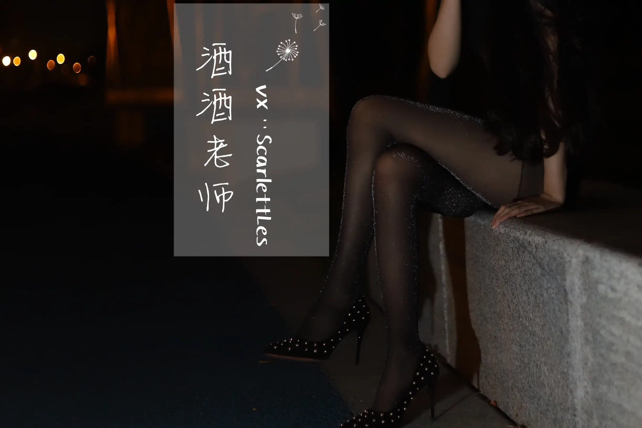 酒酒老师 13《黑丝的顶级演绎》 [52P+40M] - 第2张