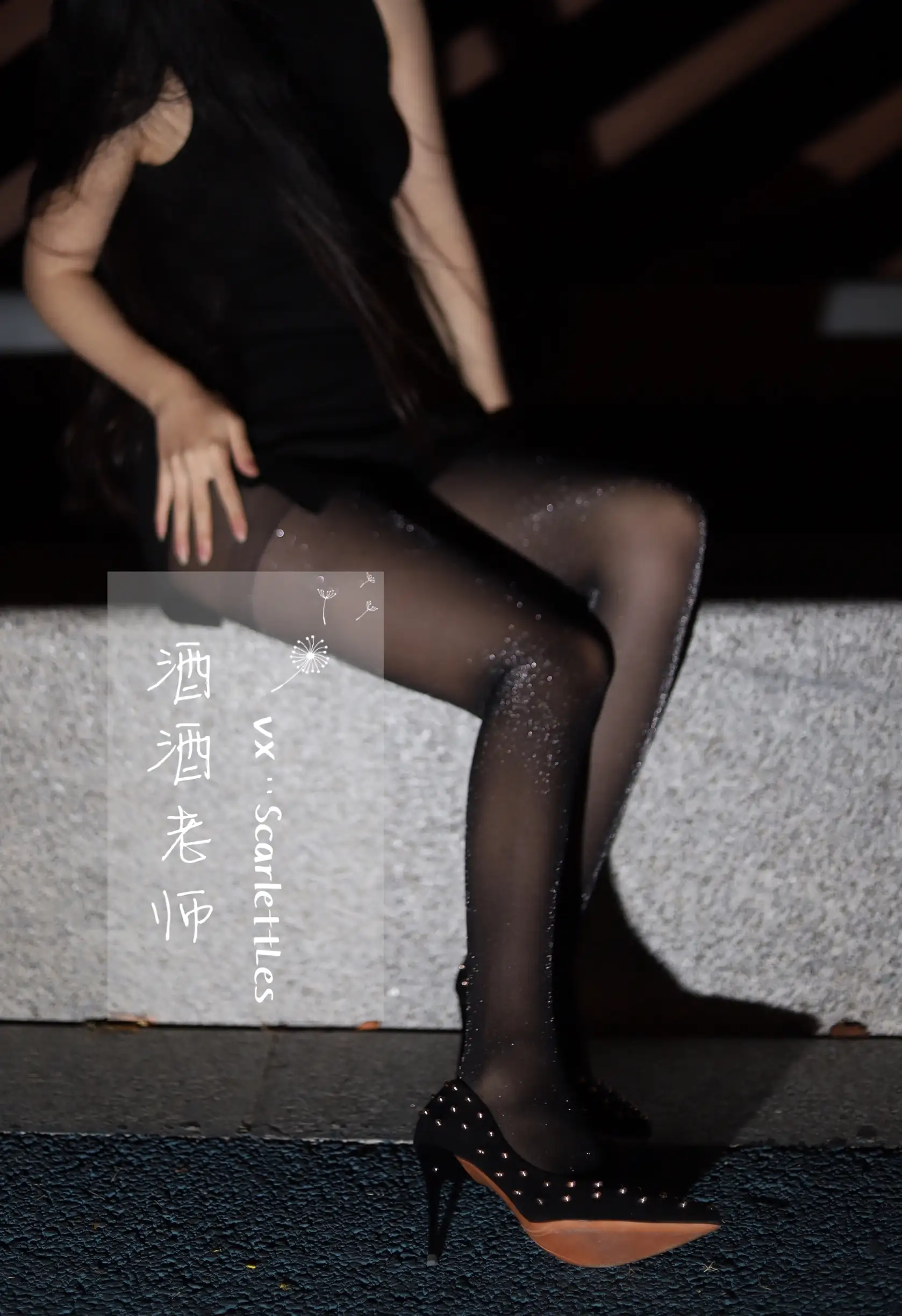 酒酒老师 13《黑丝的顶级演绎》 [52P+40M] - 第3张