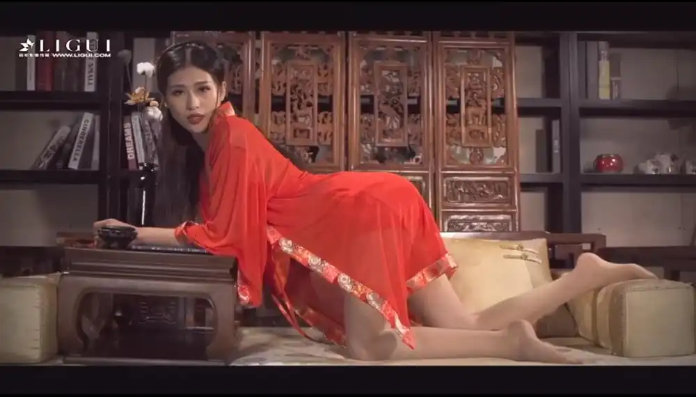 [Ligui丽柜] 高清视频 2017.12.05 《穿红肚兜的美艳娇娘》温蒂 [2V-574M] - 第3张