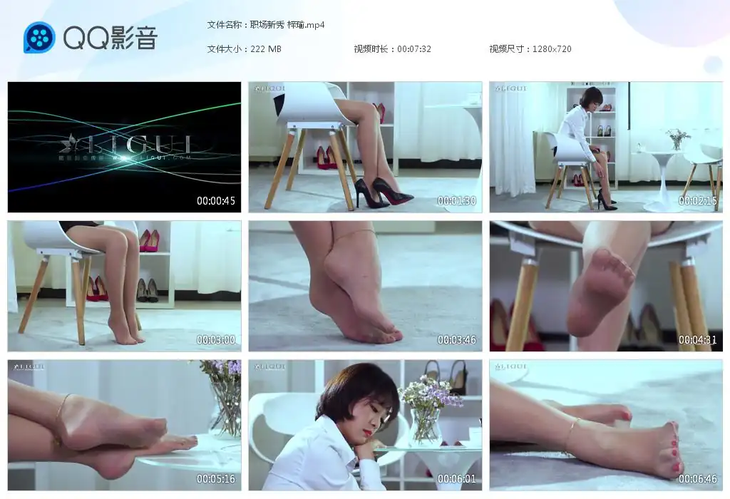 [Ligui丽柜] 高清视频 2019.12.31 《职场新秀》梓瑜 [1V-222M]