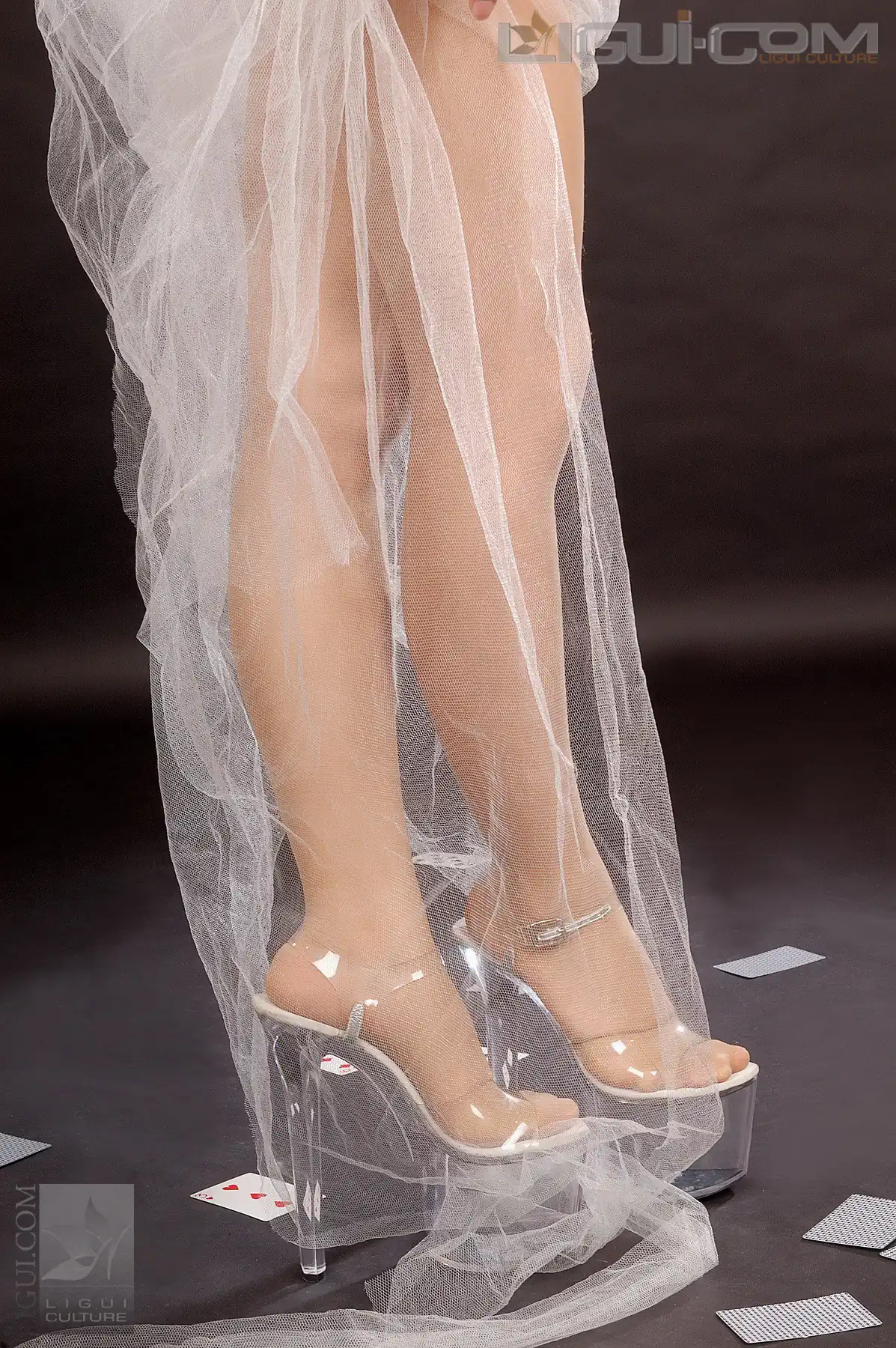 [Ligui丽柜] 2008.11.06 熟妇秀牌技白纱凉高万丞膜拜 Model 玲玲 - 第1张
