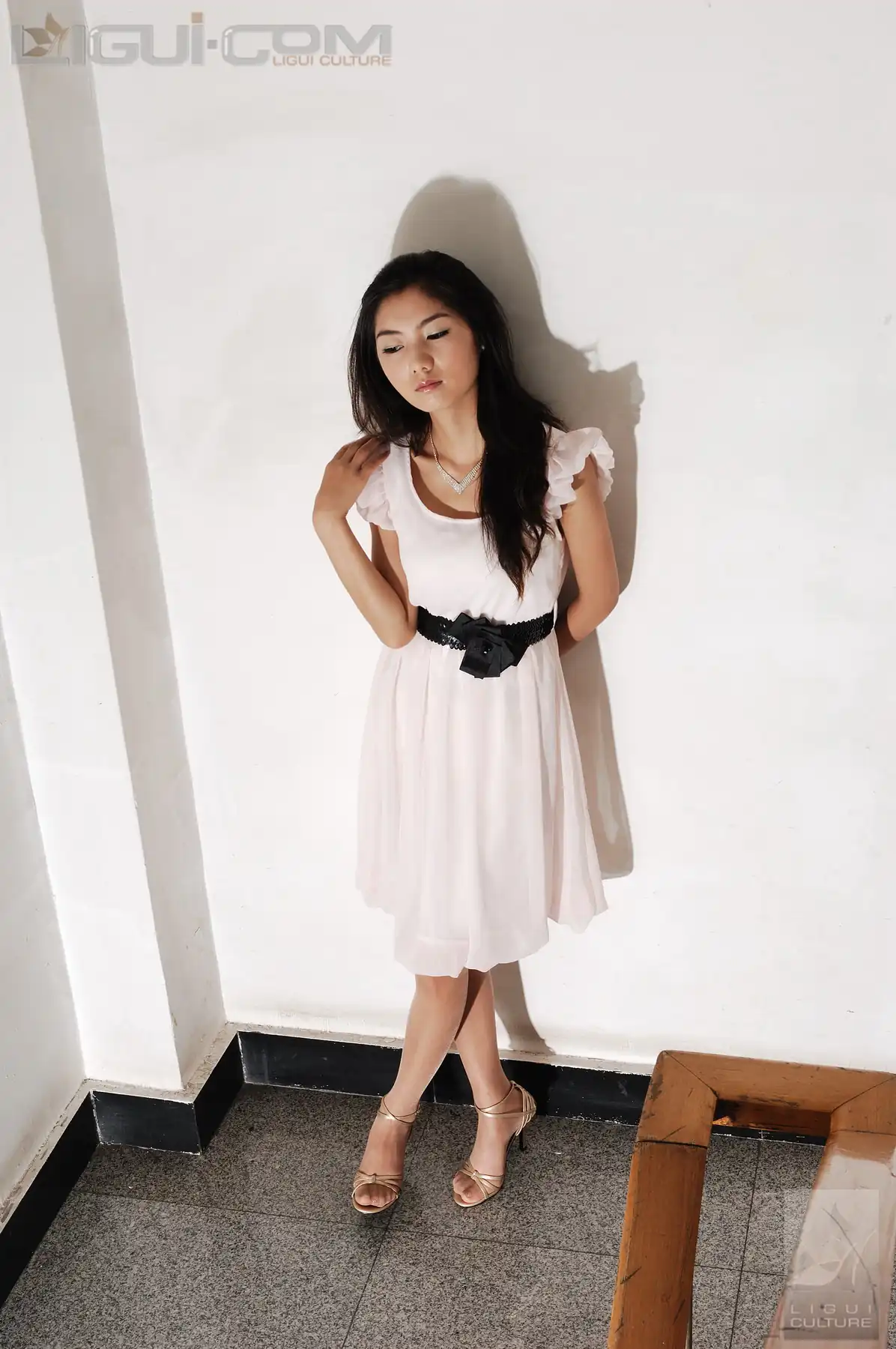 [Ligui丽柜] 2008.11.17 楼道口艳遇极品丝袜美女 Model 丝丝 - 第3张