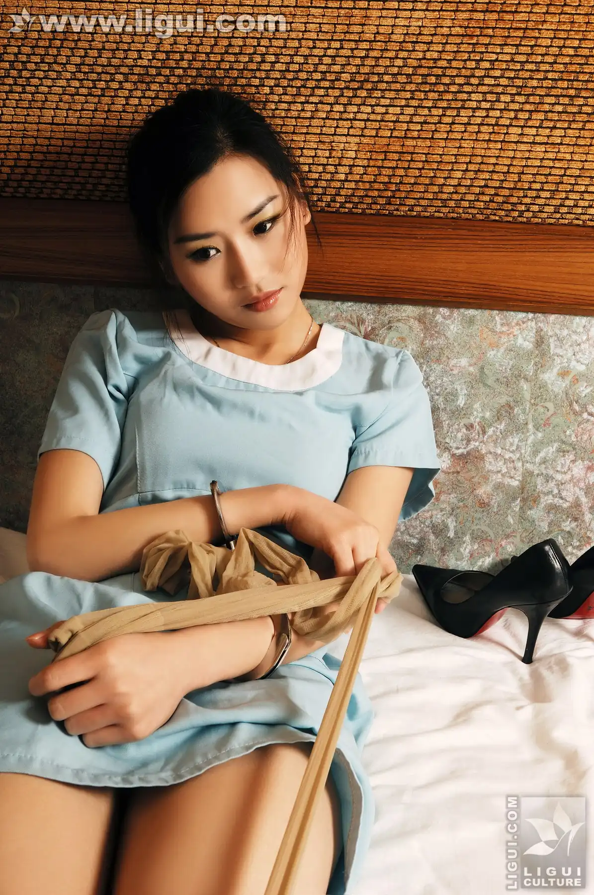 [Ligui丽柜] 2009.03.02 含苞待放鐐銬系列 Model 尤美 - 第3张