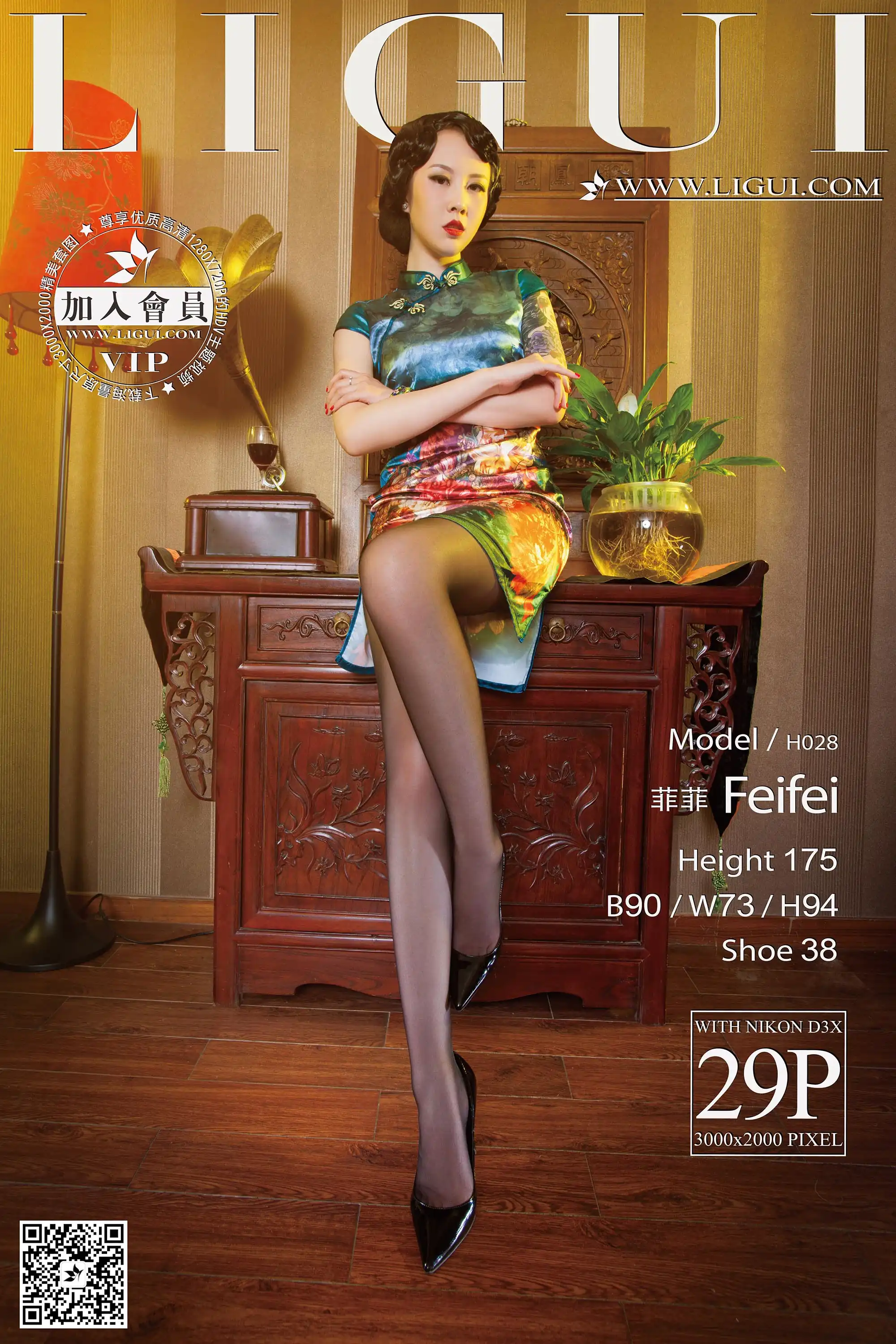 [Ligui丽柜] 2015.06.06 Model 菲菲[29+1P20.8M] - 第1张