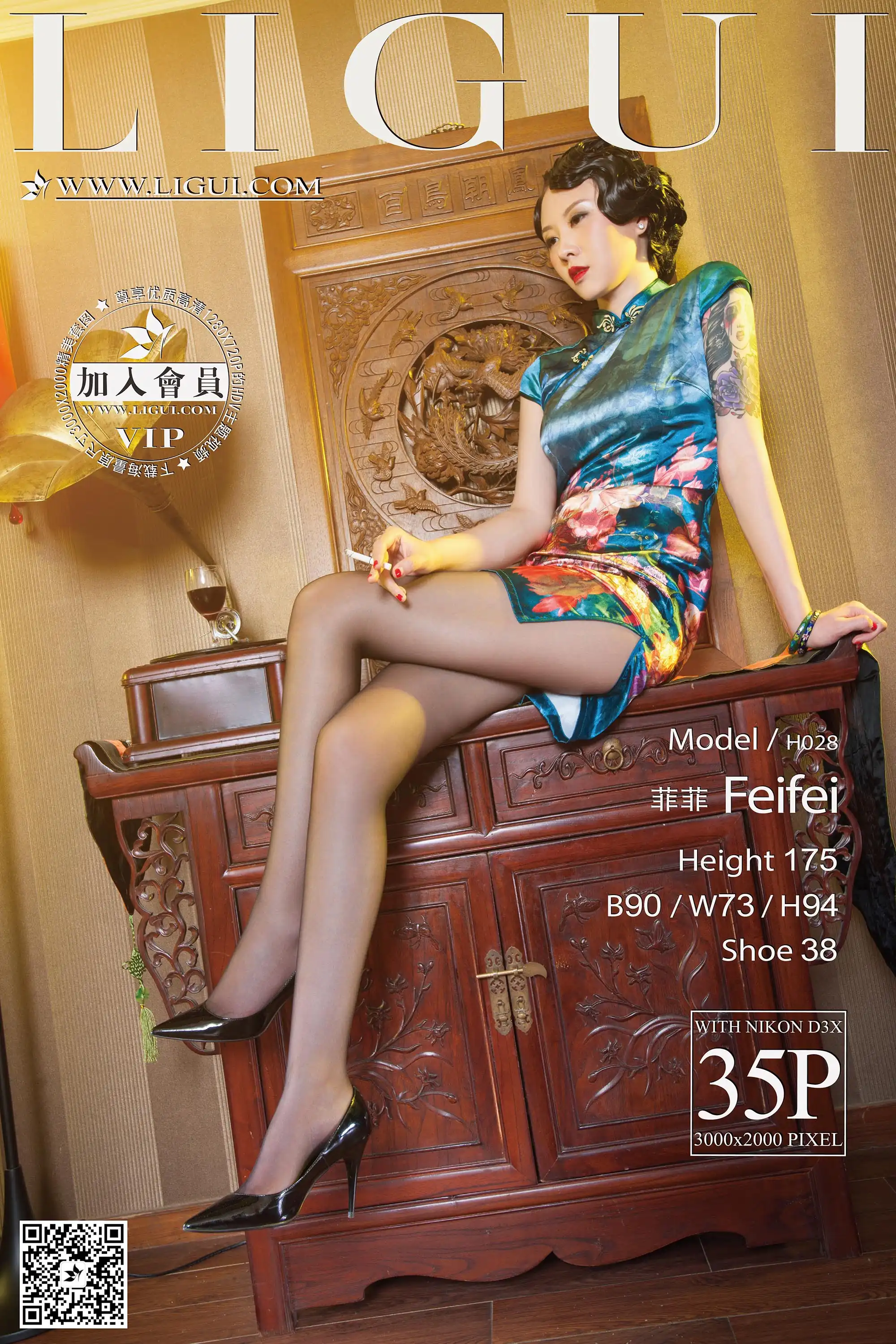 [Ligui丽柜] 2015.06.10 Model 菲菲[35+1P25.3M] - 第1张