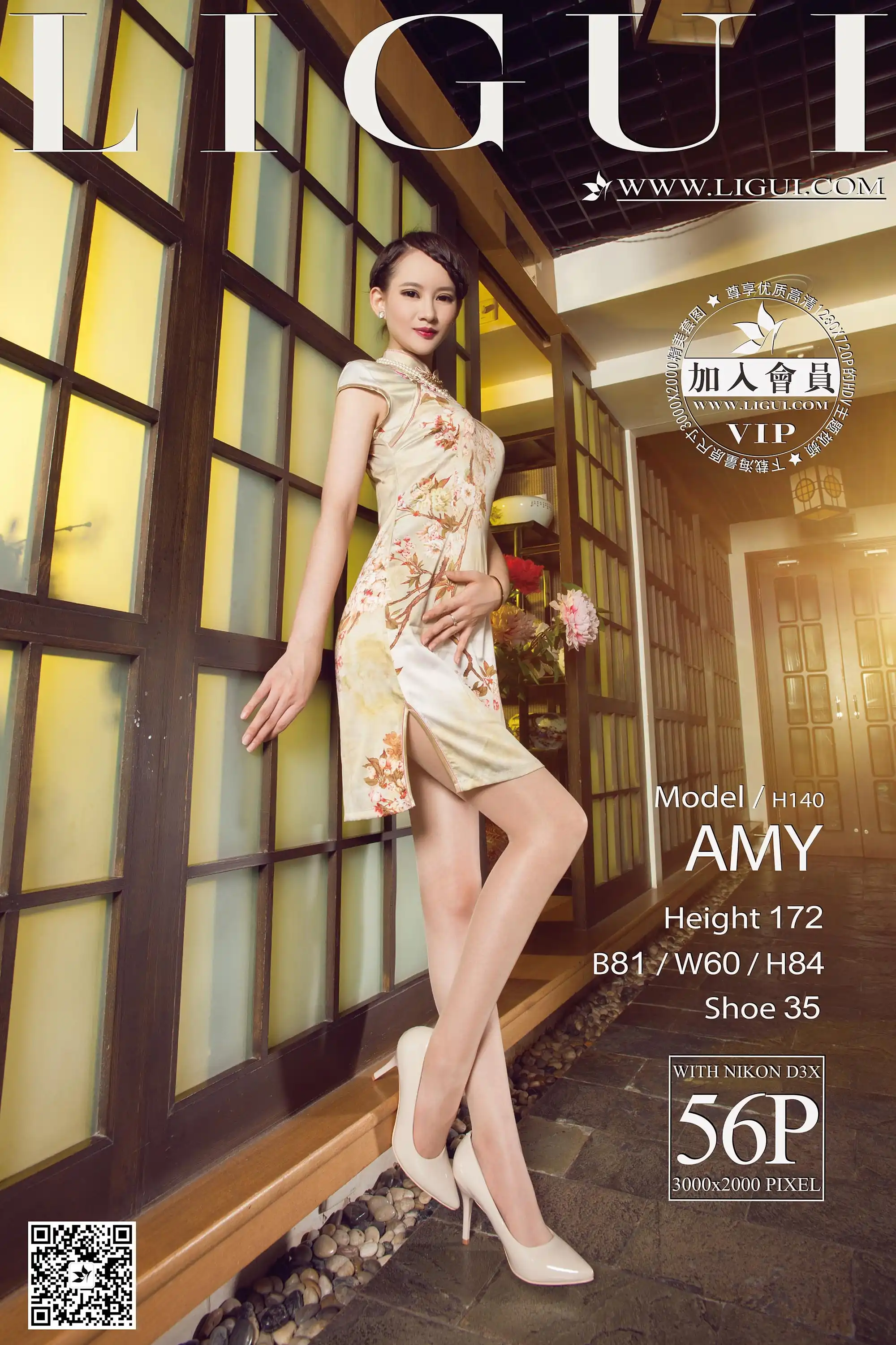 [Ligui丽柜] 2015.10.29 Model AMY[56+1P28M] - 第1张