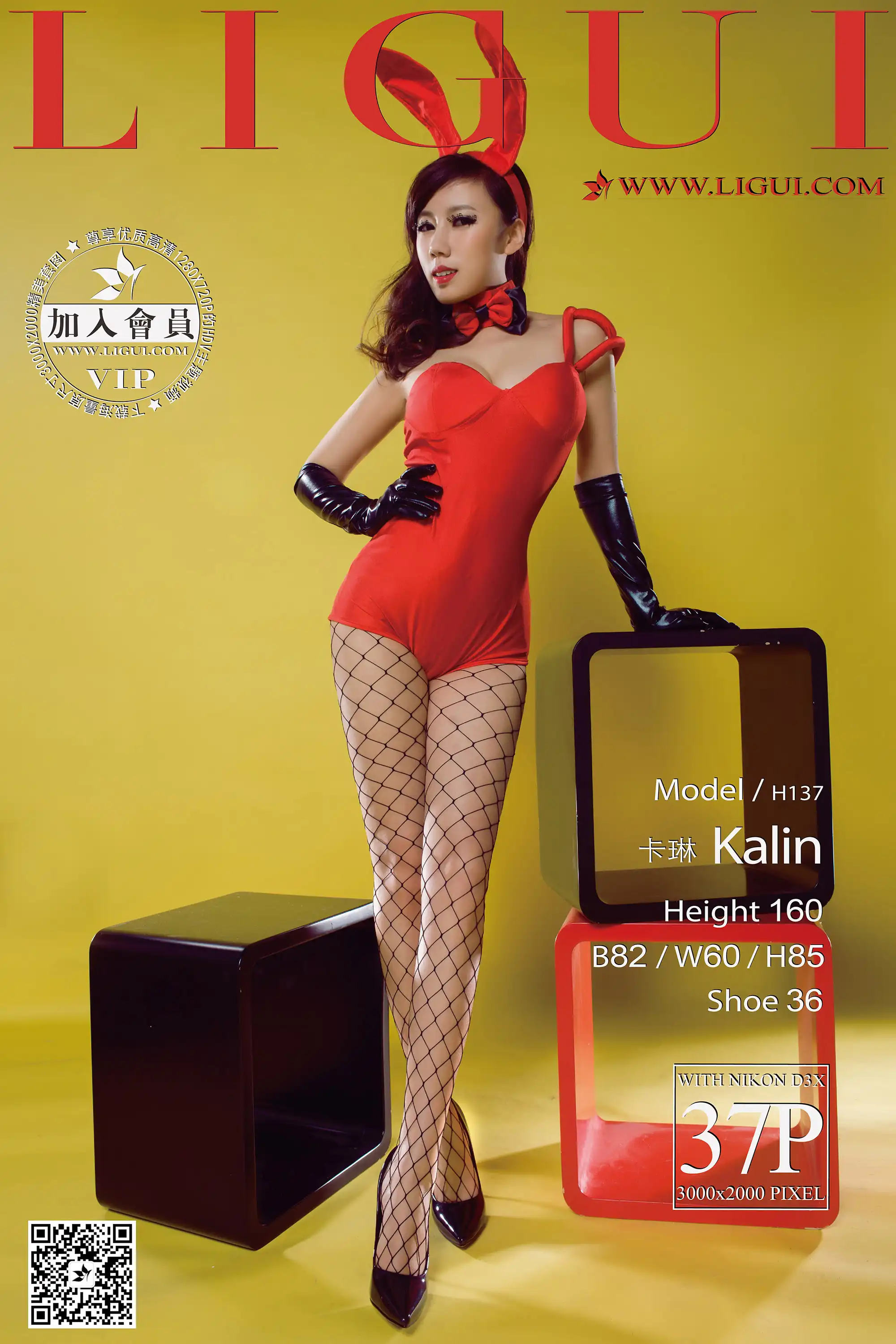 [Ligui丽柜] 2016.01.13 Model 卡琳[37+1P34.7M] - 第1张