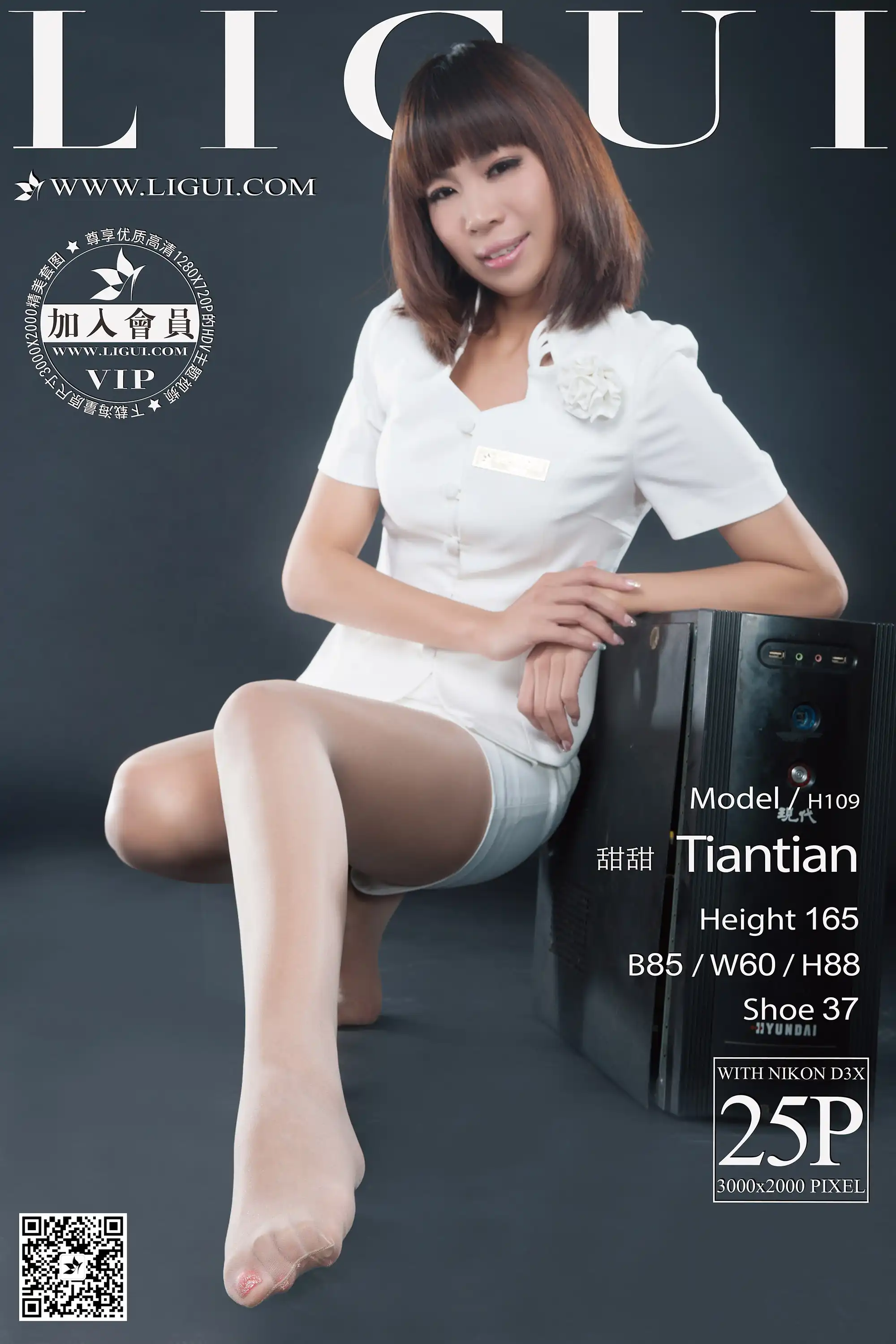 [Ligui丽柜] 2016.02.01 Model 甜甜[25+1P14.6M] - 第1张