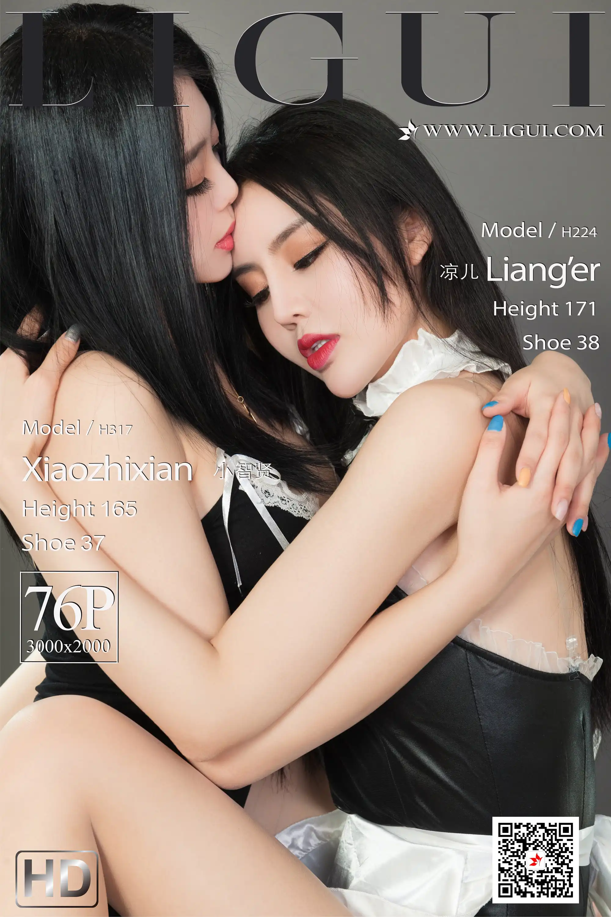 [Ligui丽柜] 2021.02.26《双生花-香丝情圆》凉儿&小智贤 [72P78MB] - 第1张