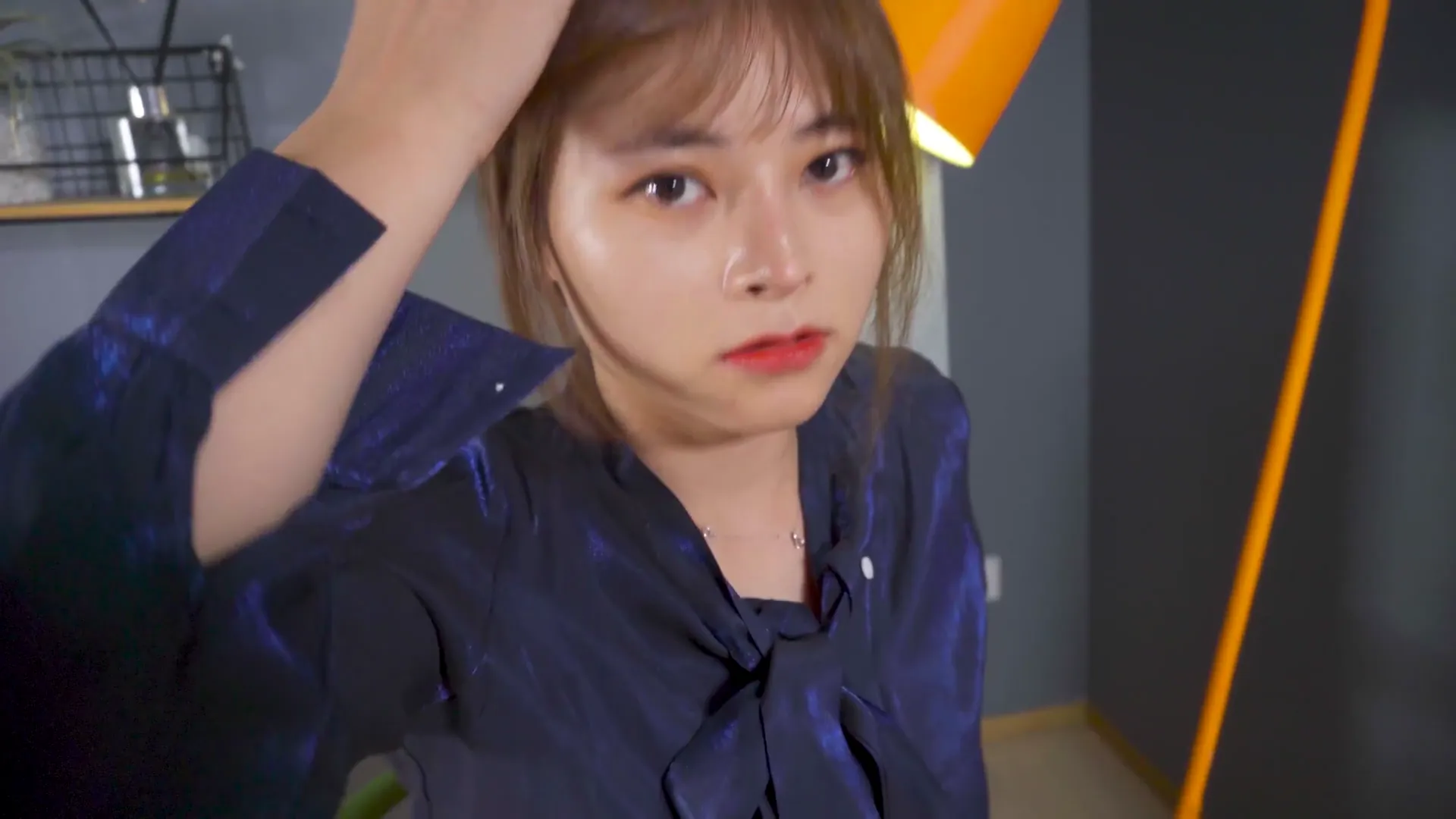 Ligui丽柜 高清视频 NO.504 2021.06.23 你的秘书小黑 奈沐子[1V／253MB] - 第1张