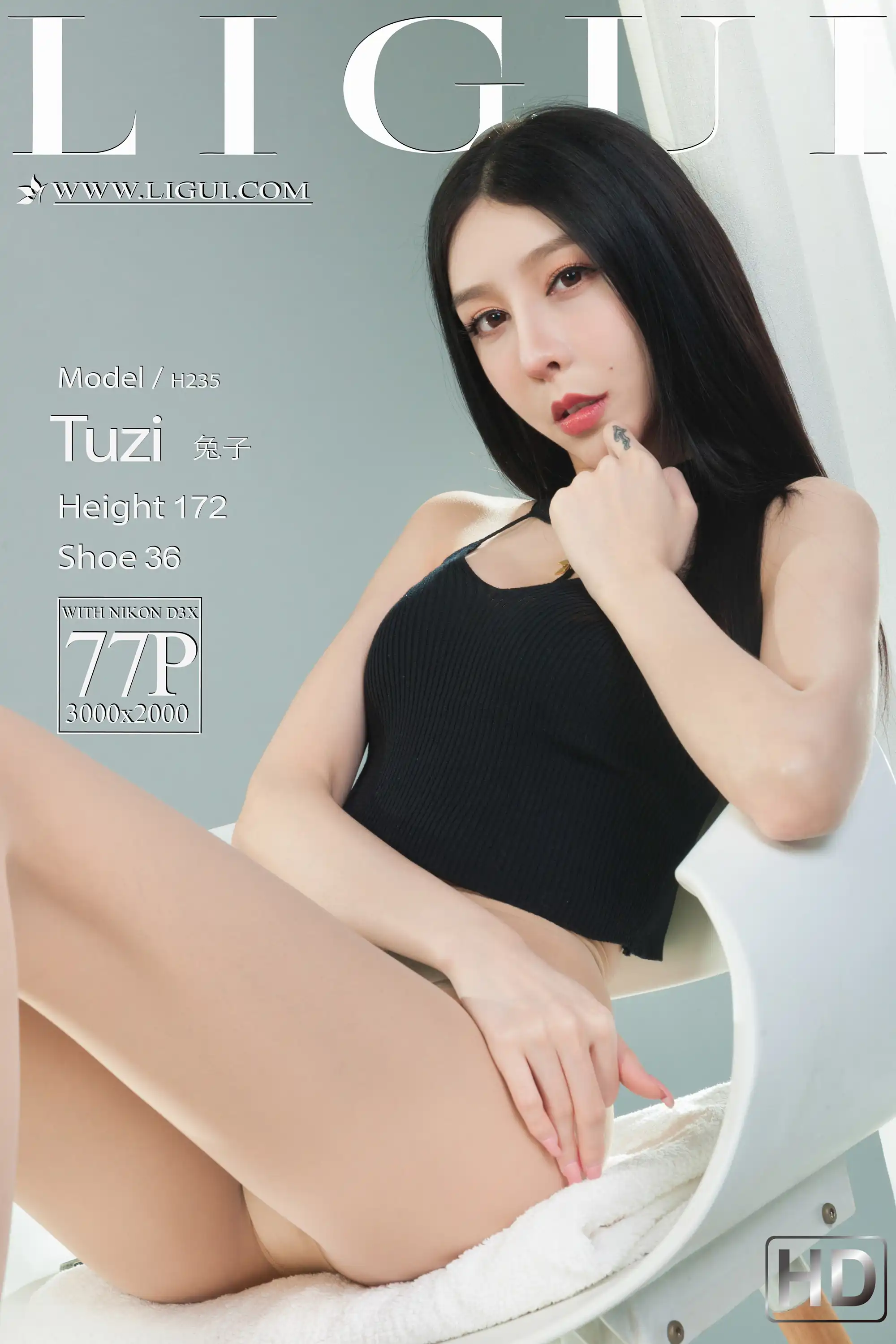 Ligui丽柜 2022.02.25 《潮妹纤莲》兔子[77+1P／81.4MB] - 第1张