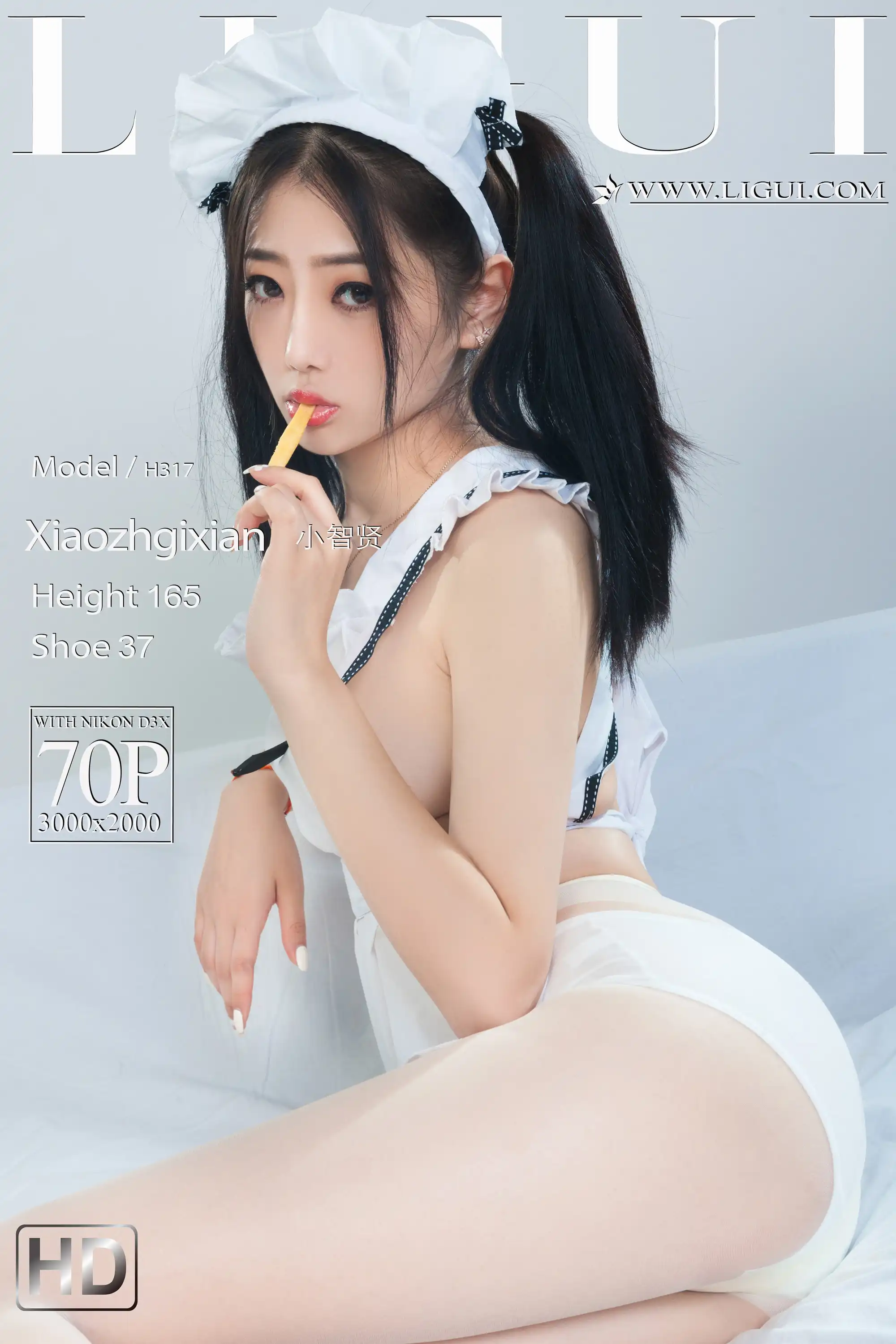 Ligui丽柜 2022.04.11《甜丝薯条》小智贤[70+1P／52.5MB] - 第1张