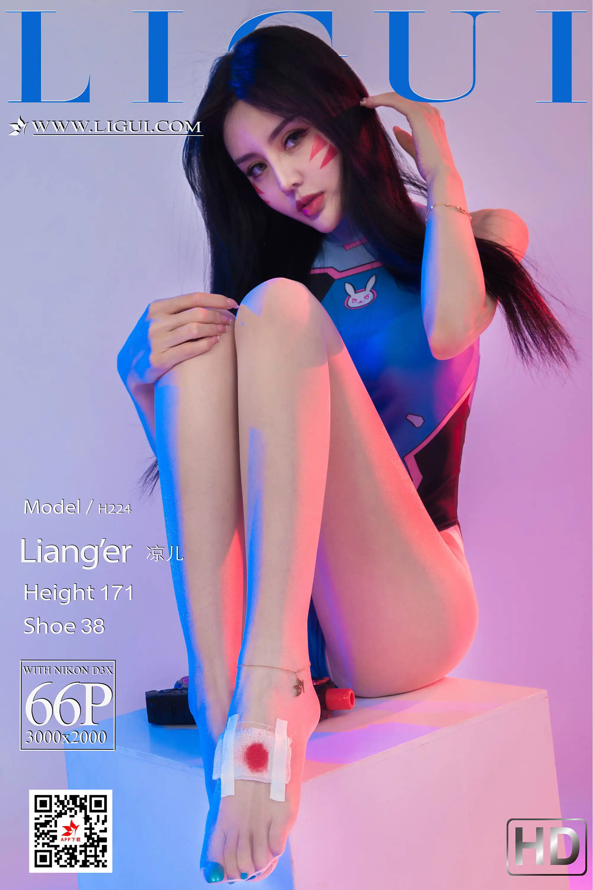 Ligui丽柜 2022.04.25《先锋丽影》凉儿[66+1P／70.6MB] - 第1张
