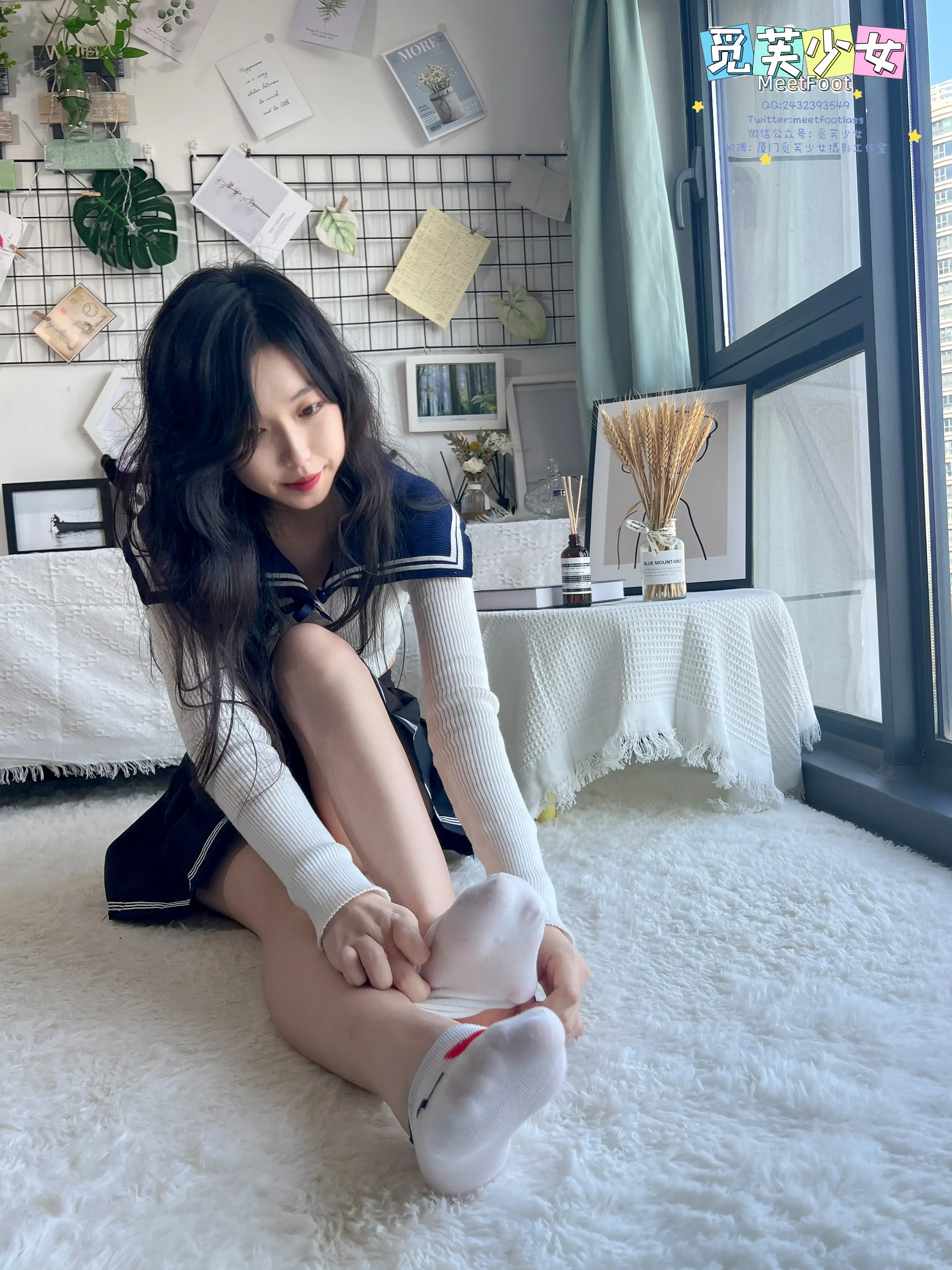 觅芙少女 NO.018 JK短裙美少女-1 [105P+2V／4.77GB] - 第1张