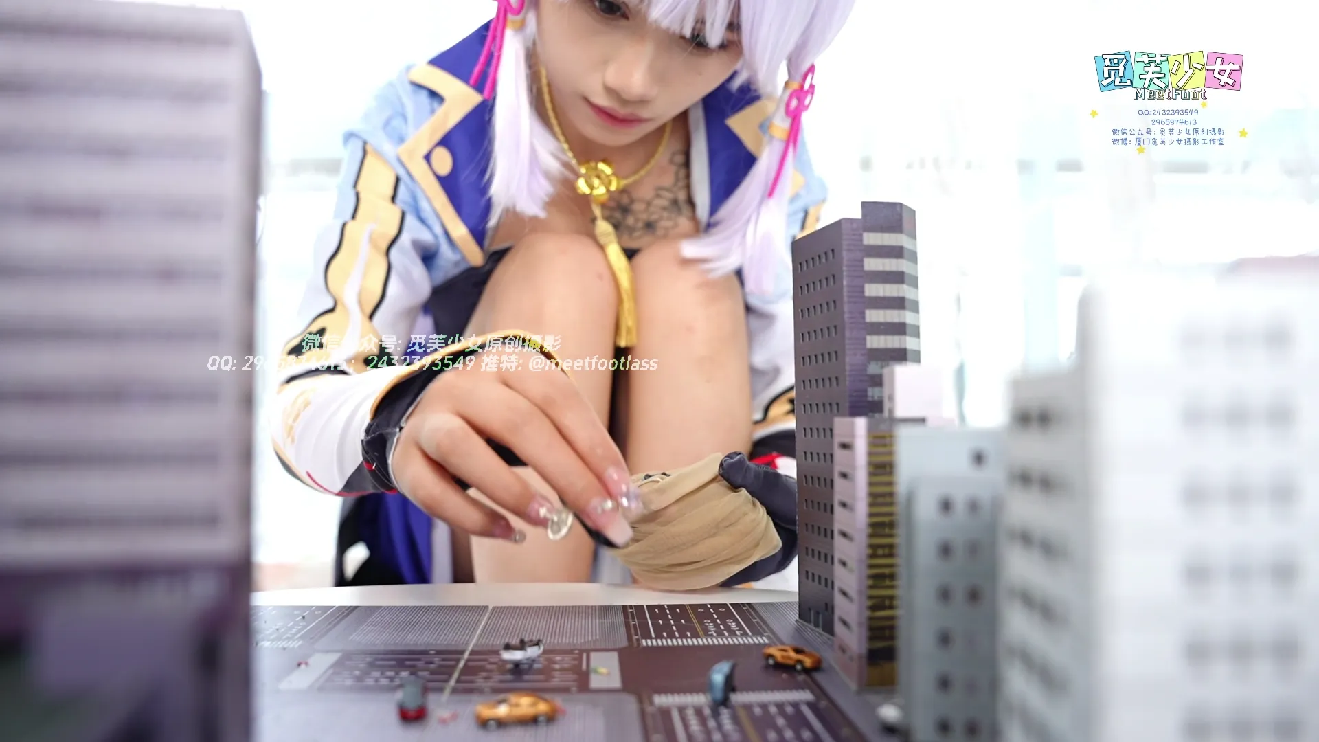 觅芙少女 NO.108 花花-梦境误入小人国，化身巨人少女[144P-2V-9.28G]