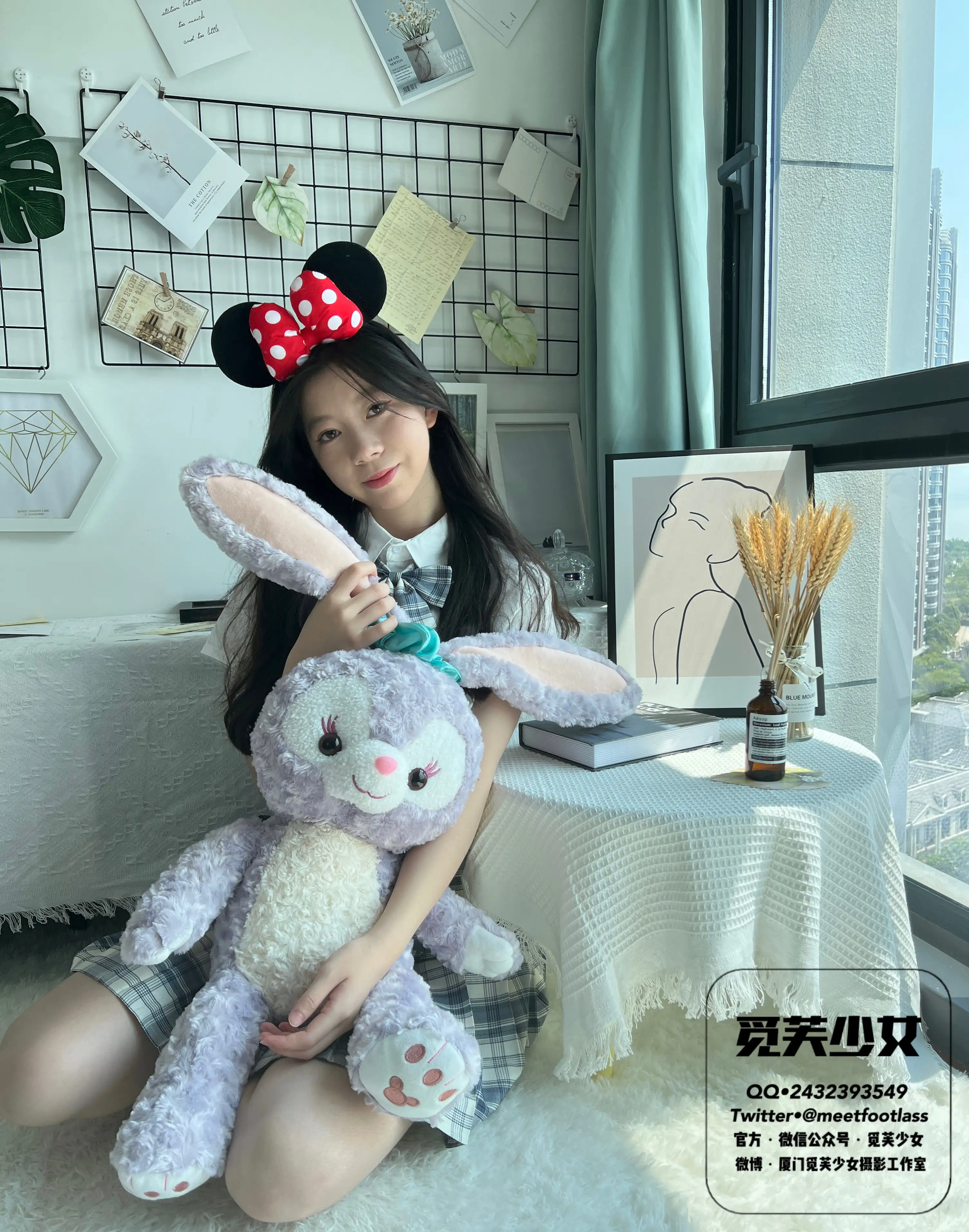 觅芙少女 NO.003 风中摇曳的JK制服与18岁的青春一起绽放[151P+3V／7.11GB] - 第3张