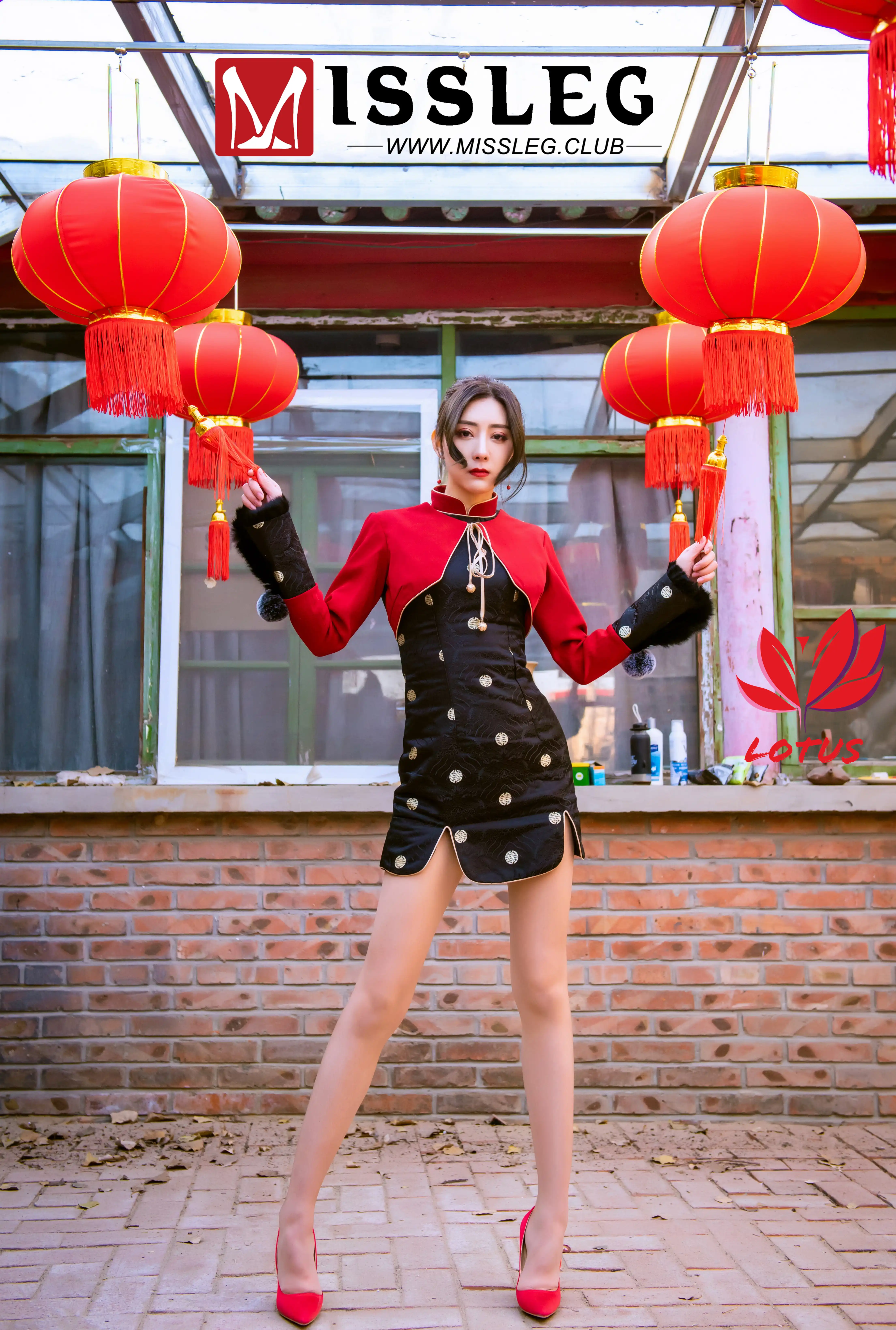080_[MISSLEG蜜丝] 钻石版 室内M系列 2019.02.10 M004 画院新年单人-熙熙 [52P 308M] - 第2张