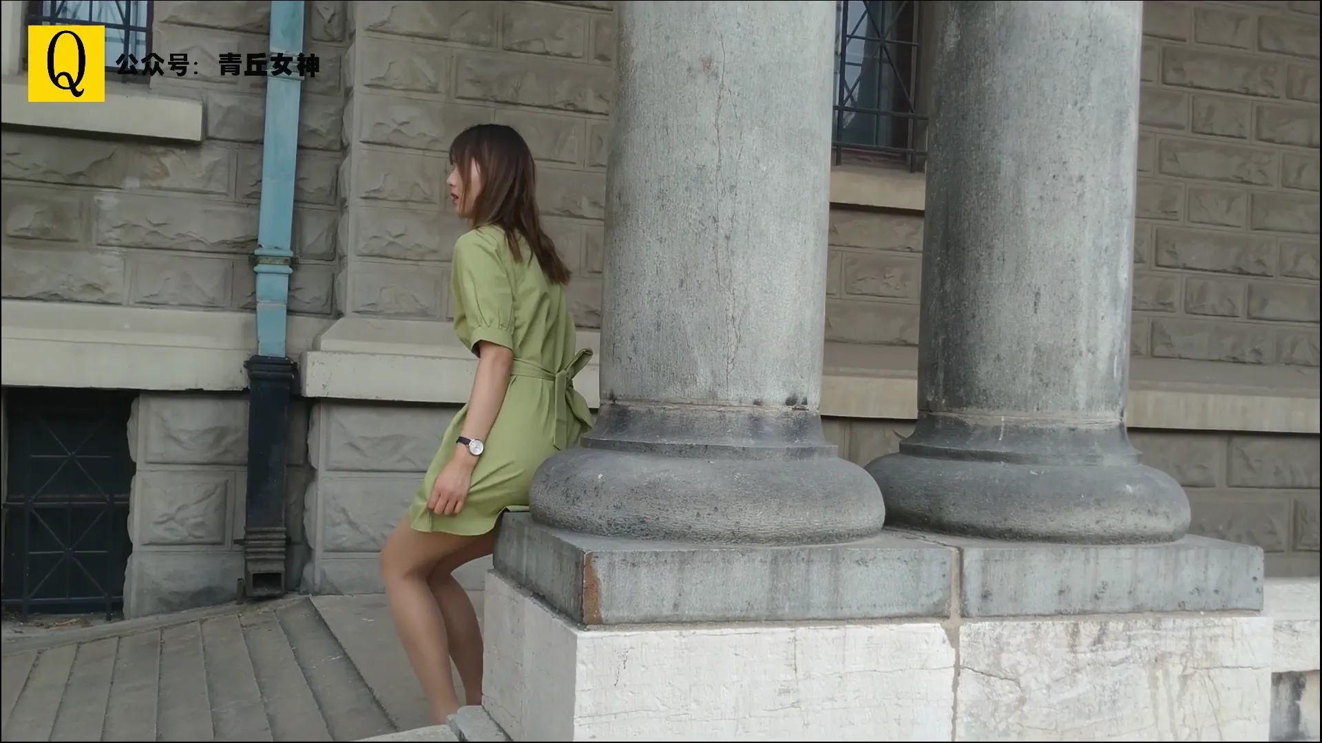 青丘女神 144 2019.07.16 小诺 外院绿裙子 [114P1V+2.01G] - 第1张