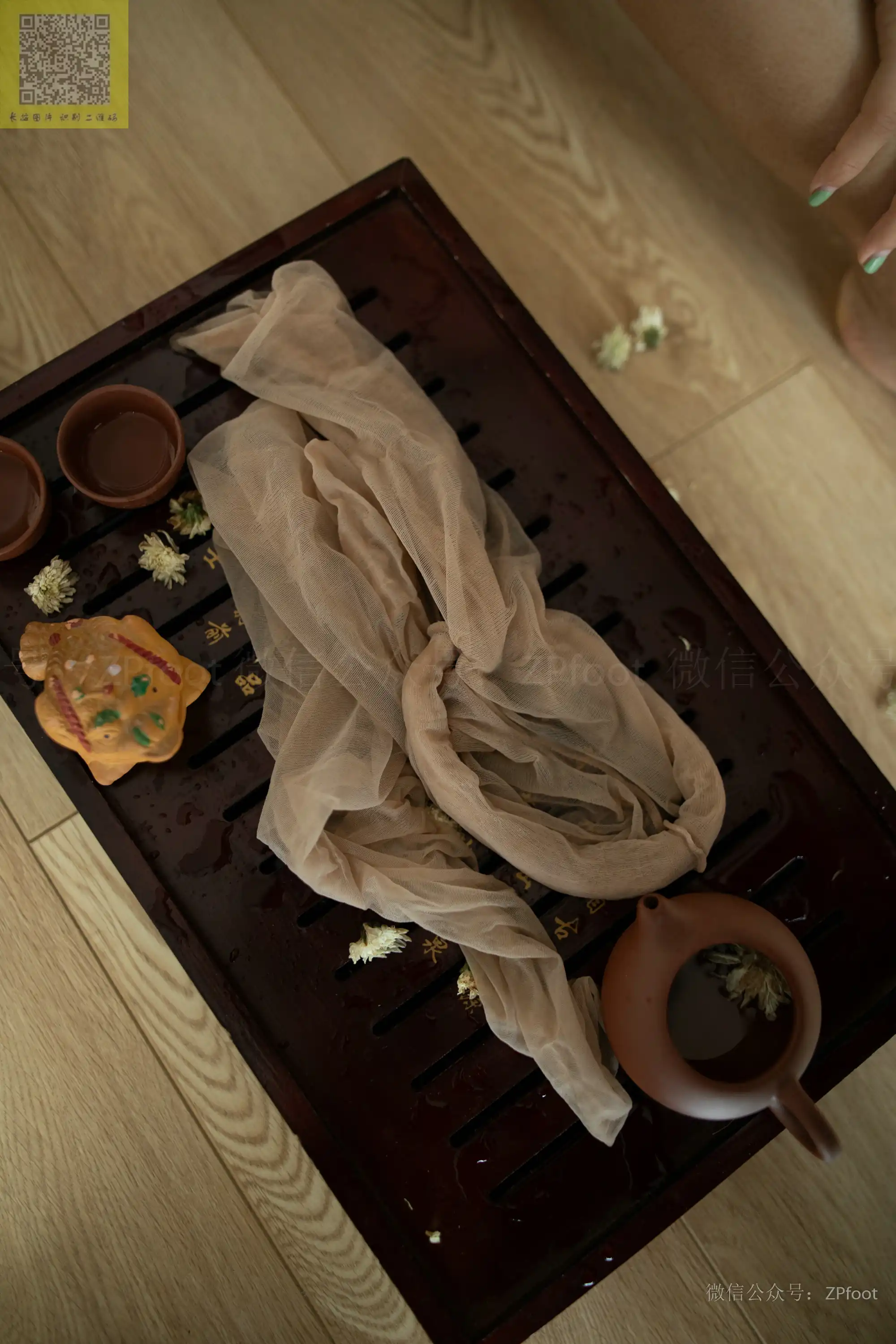 ISS山茶摄影 064 丝袜泡茶 [85P+80M] - 第1张