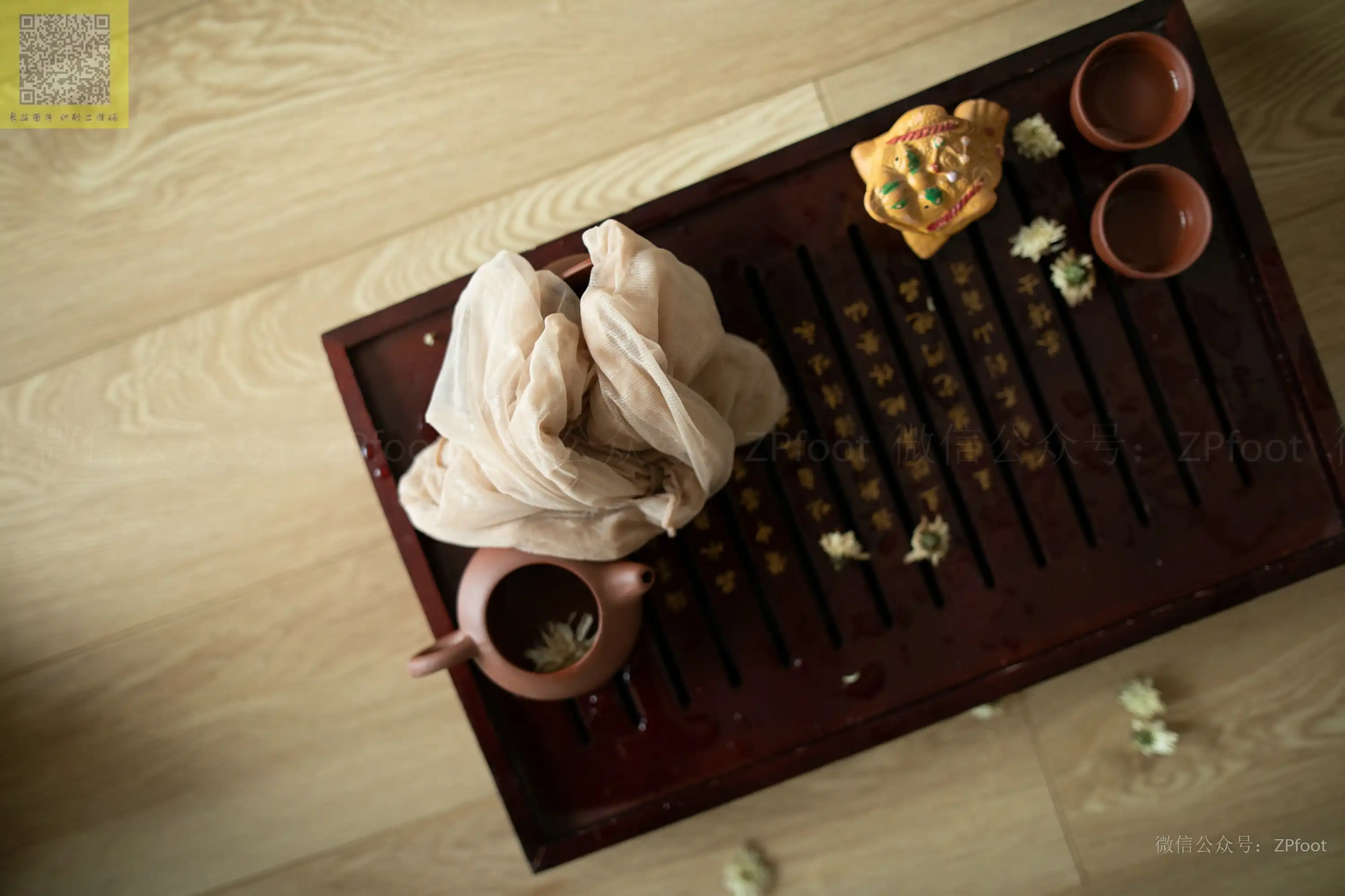 ISS山茶摄影 064 丝袜泡茶 [85P+80M] - 第4张