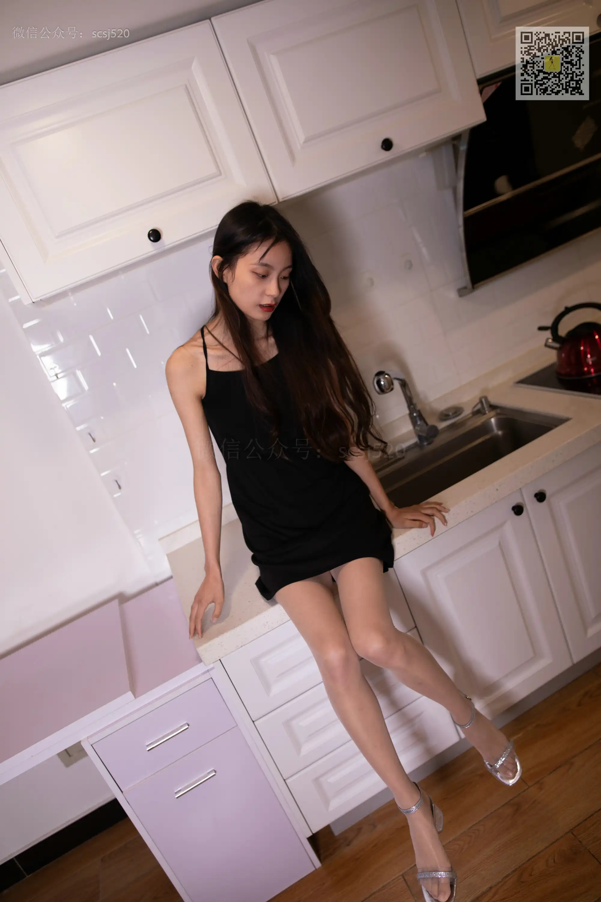 ISS山茶摄影 065 梦瑶 袜子穿的够久了呢 [61P+43M] - 第3张