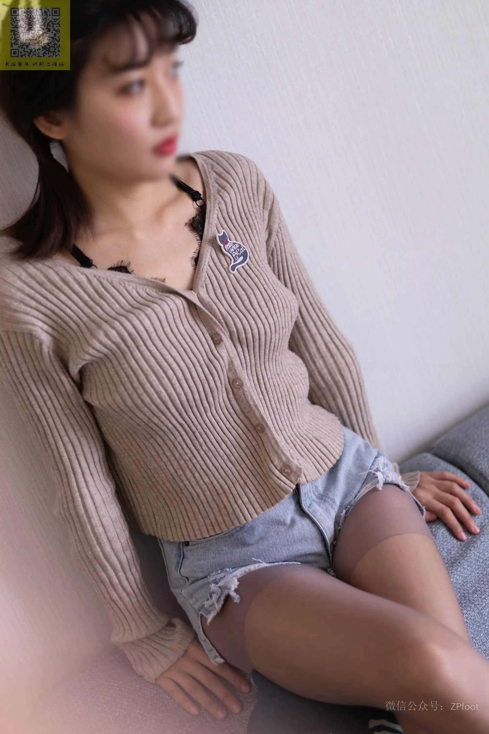 ISS山茶摄影 104 小雪脚尖加固灰丝 [62P+45M]
