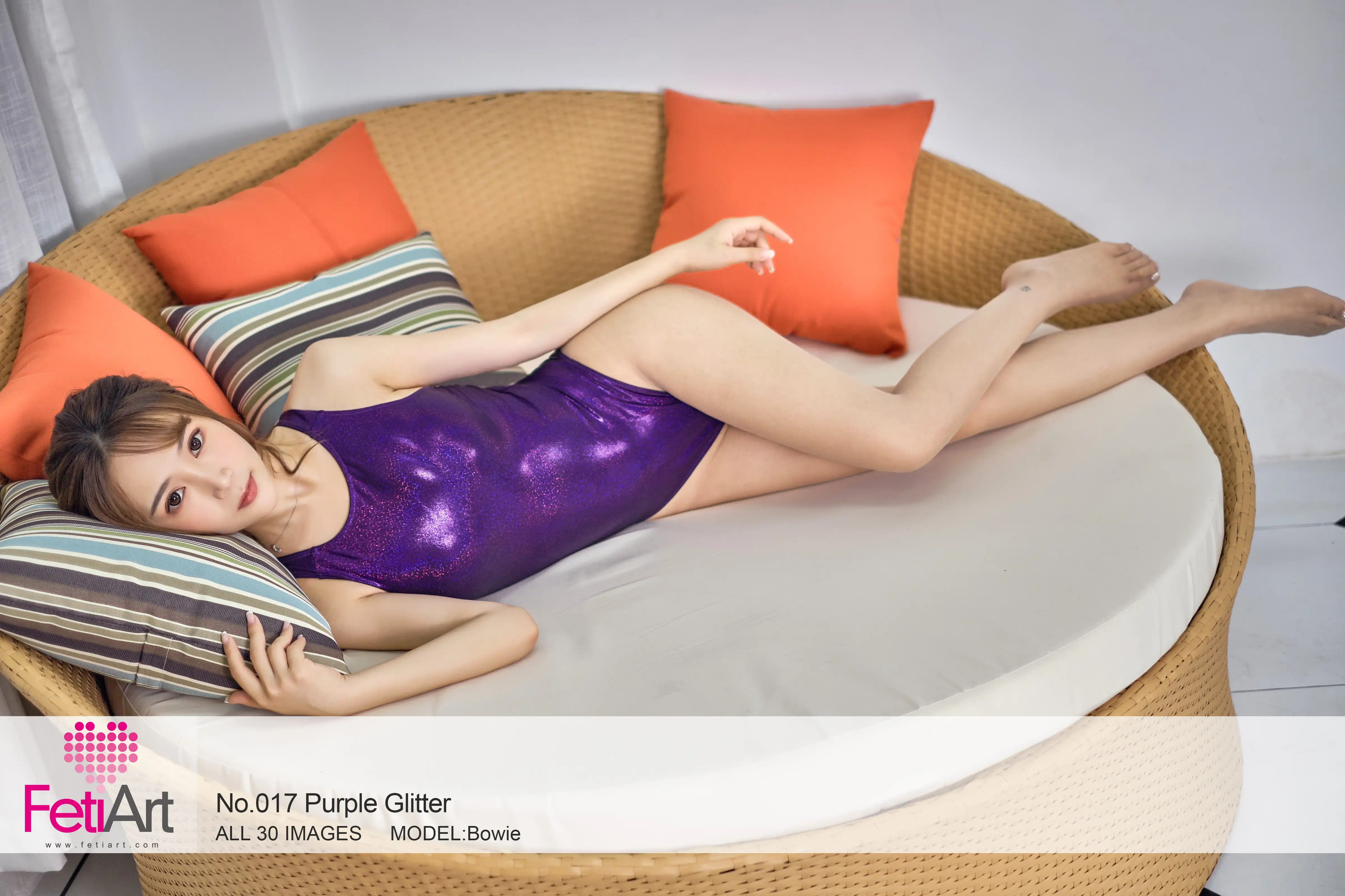 FetiArt尚物集 NO.00017 Purple Glitter MODEL-Bowie[30+1P／122MB] - 第1张