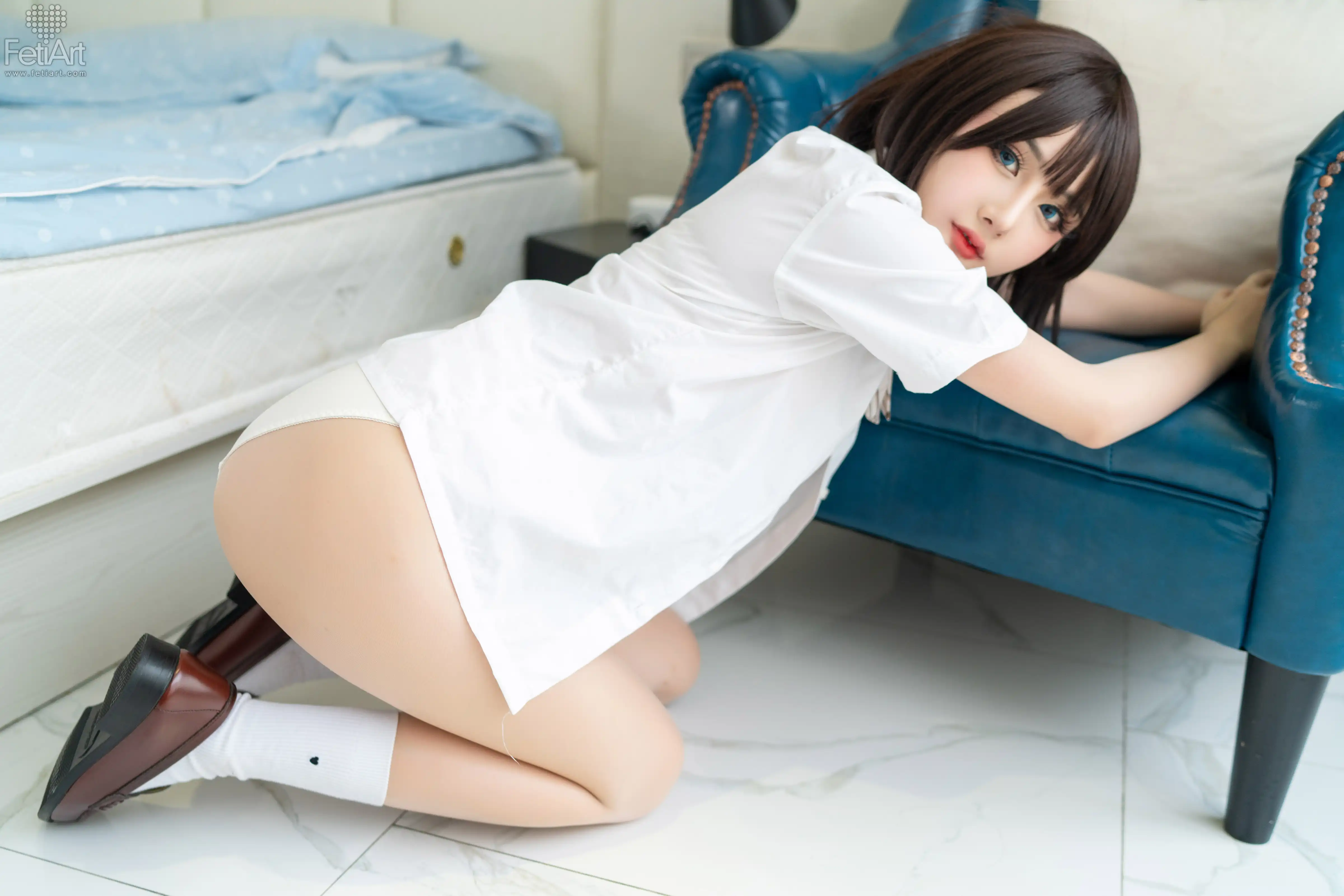 FetiArt尚物集 NO.00032 Pantyhose Encasement JK MODEL-Michi[29P／65.6MB] - 第3张