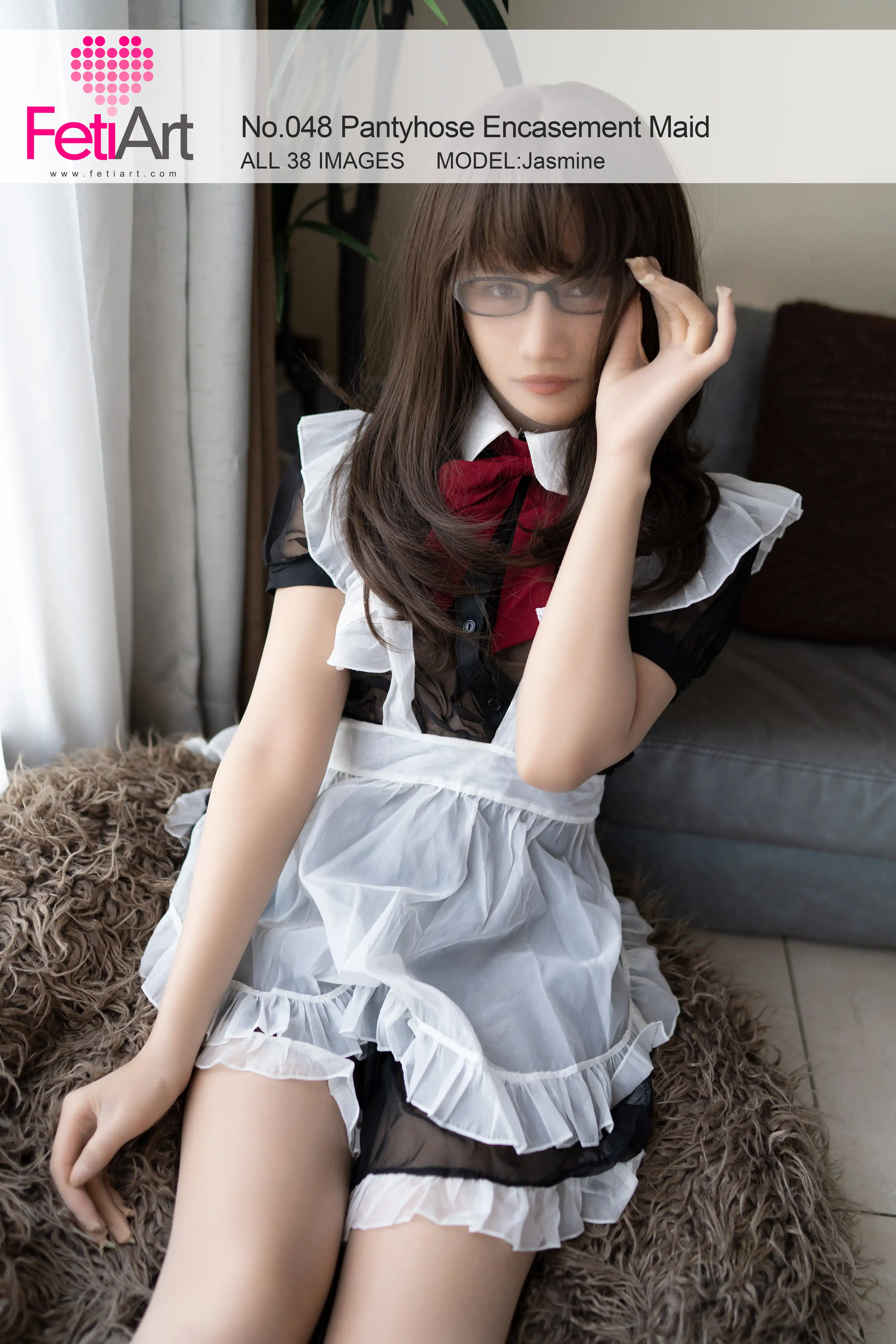 FetiArt尚物集 NO.00048 Pantyhose Encasement Maid MODEL-Jasmine[38+1P／110MB]