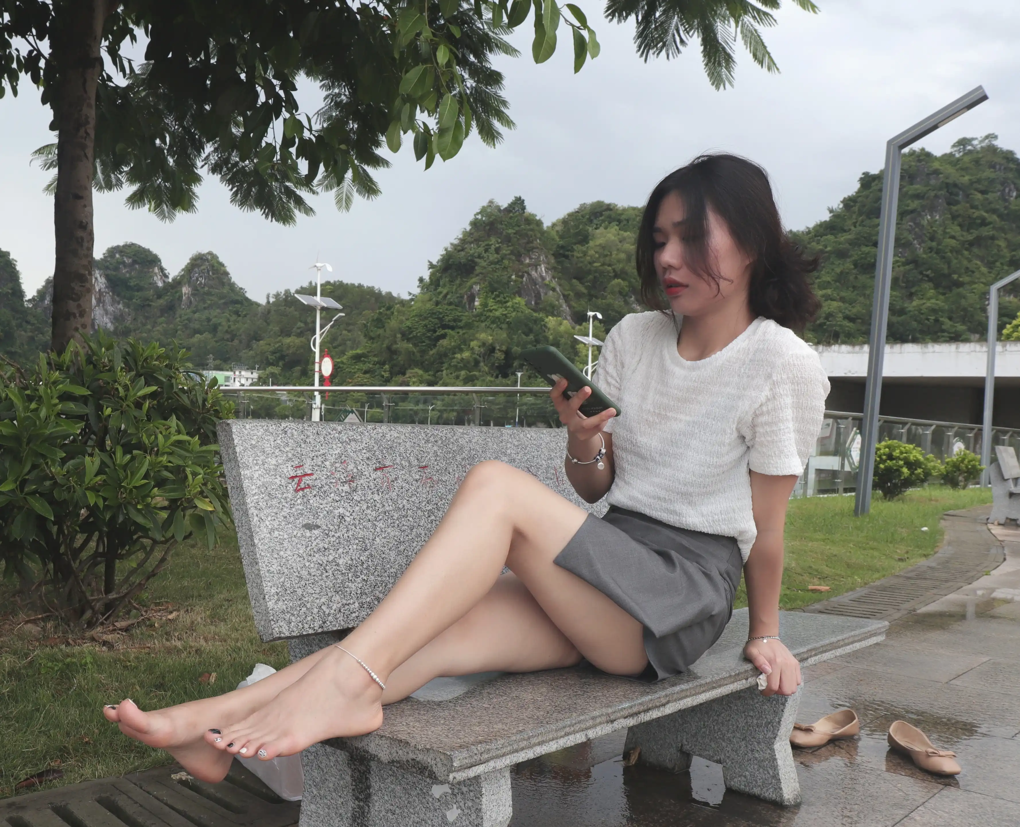 Pary学生模拍 NO.030 小允的精致美甲美脚 [160P+875M] - 第2张