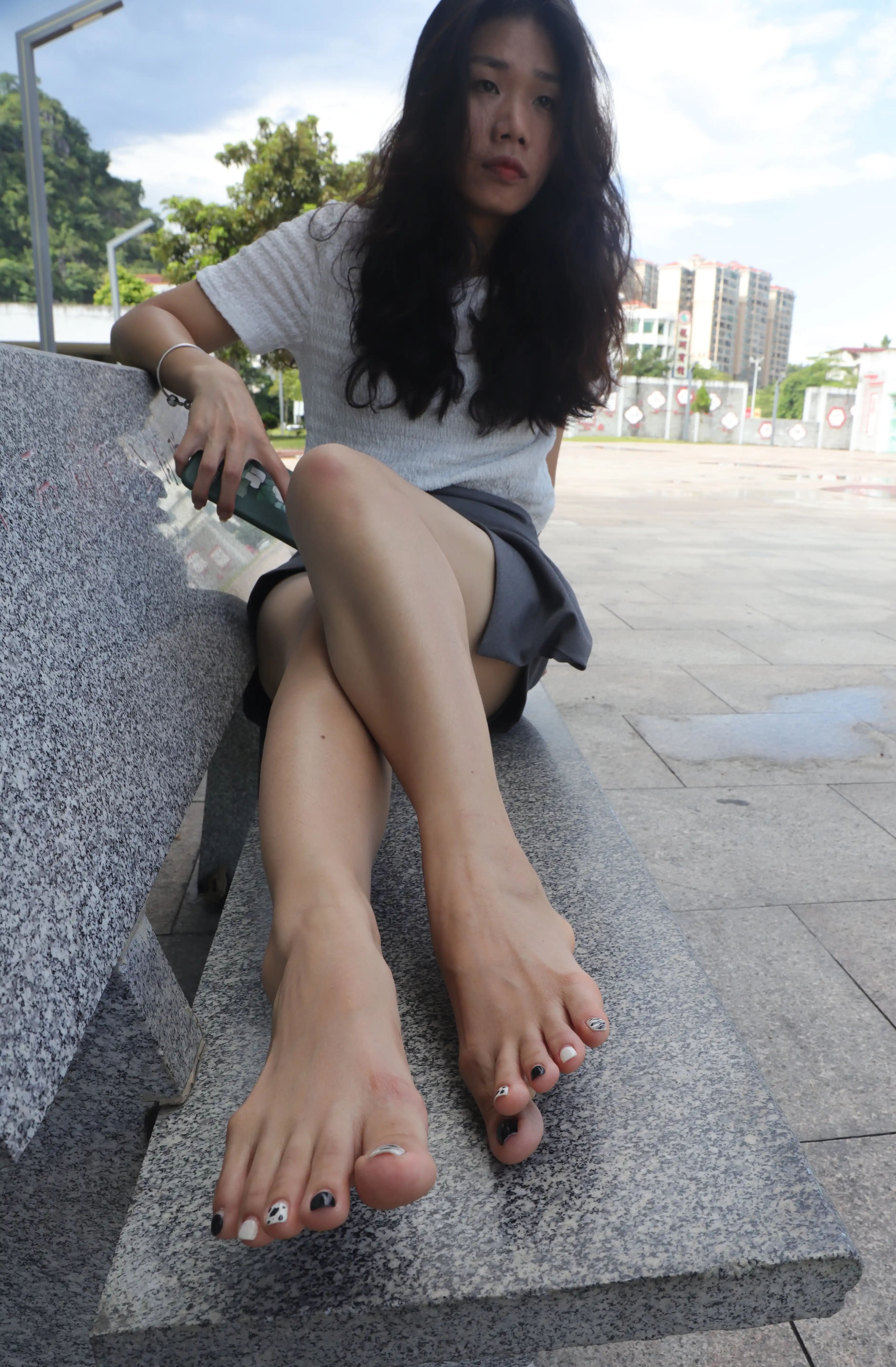 Pary学生模拍 NO.030 小允的精致美甲美脚 [160P+875M]