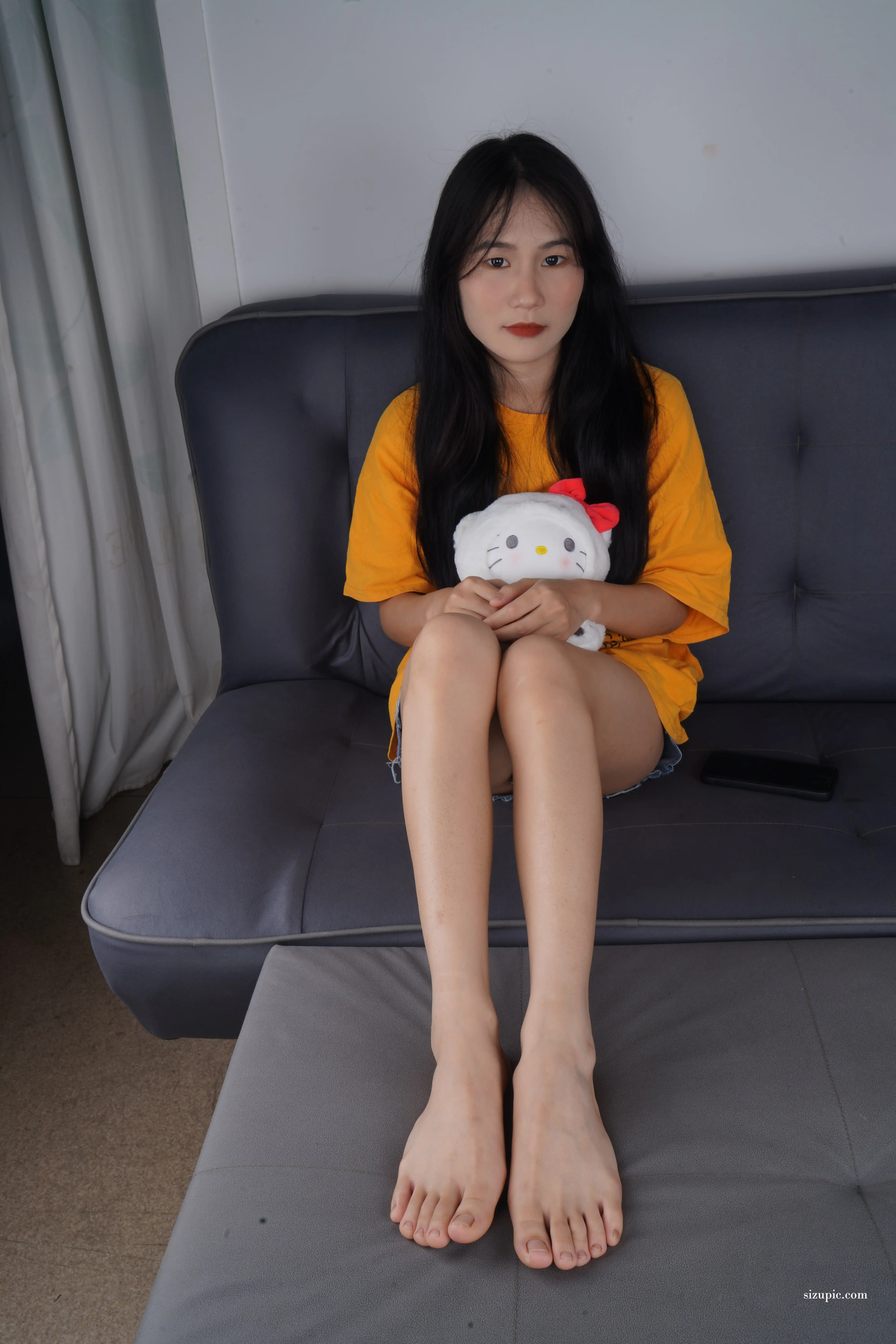 Pary学生模拍 NO.116 可爱的小乐瑶美脚展示[102P／476MB] - 第4张