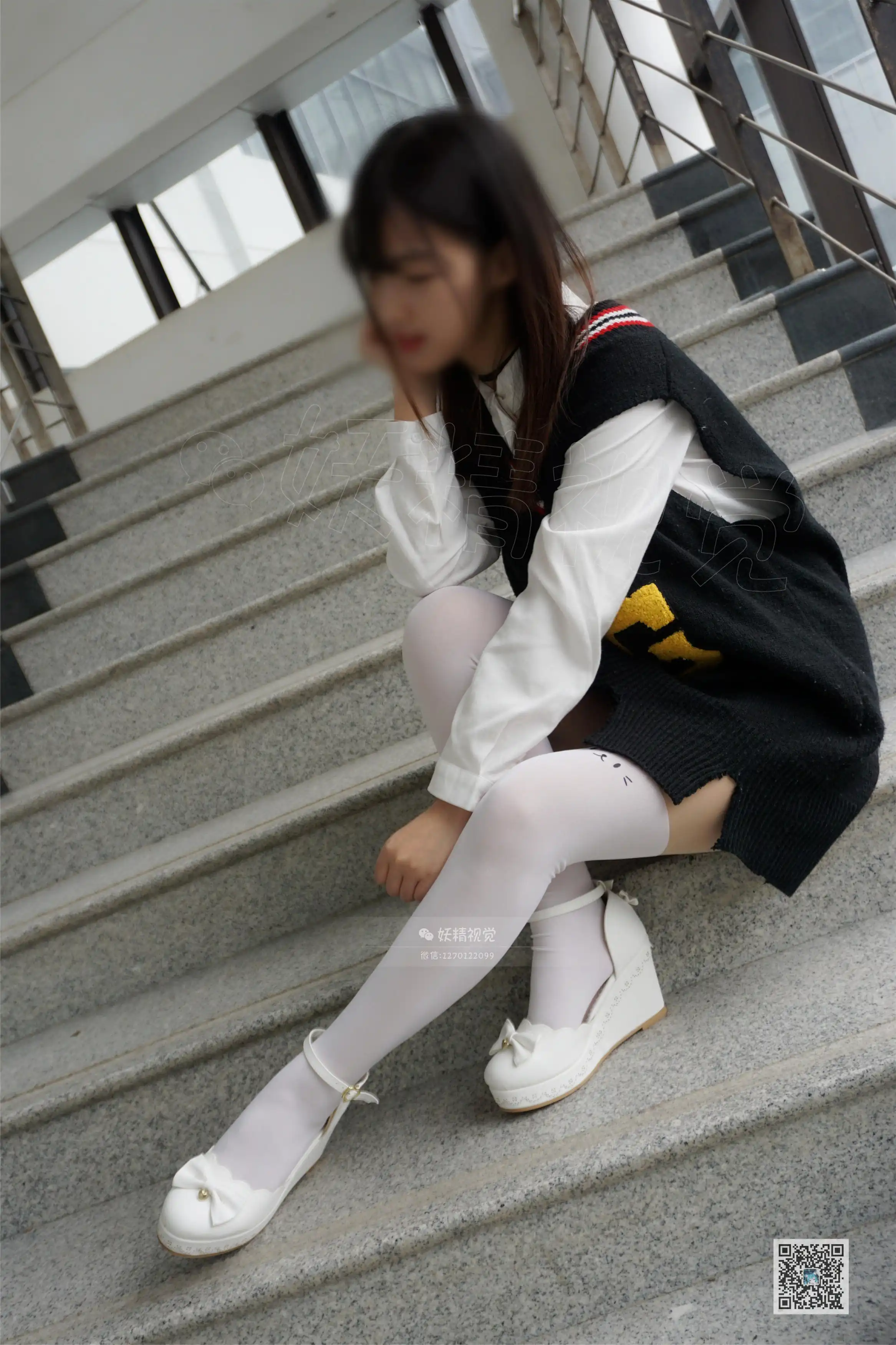 妖精视觉 NO.032 coco 校花的萝莉白丝 [66P+51M] - 第2张