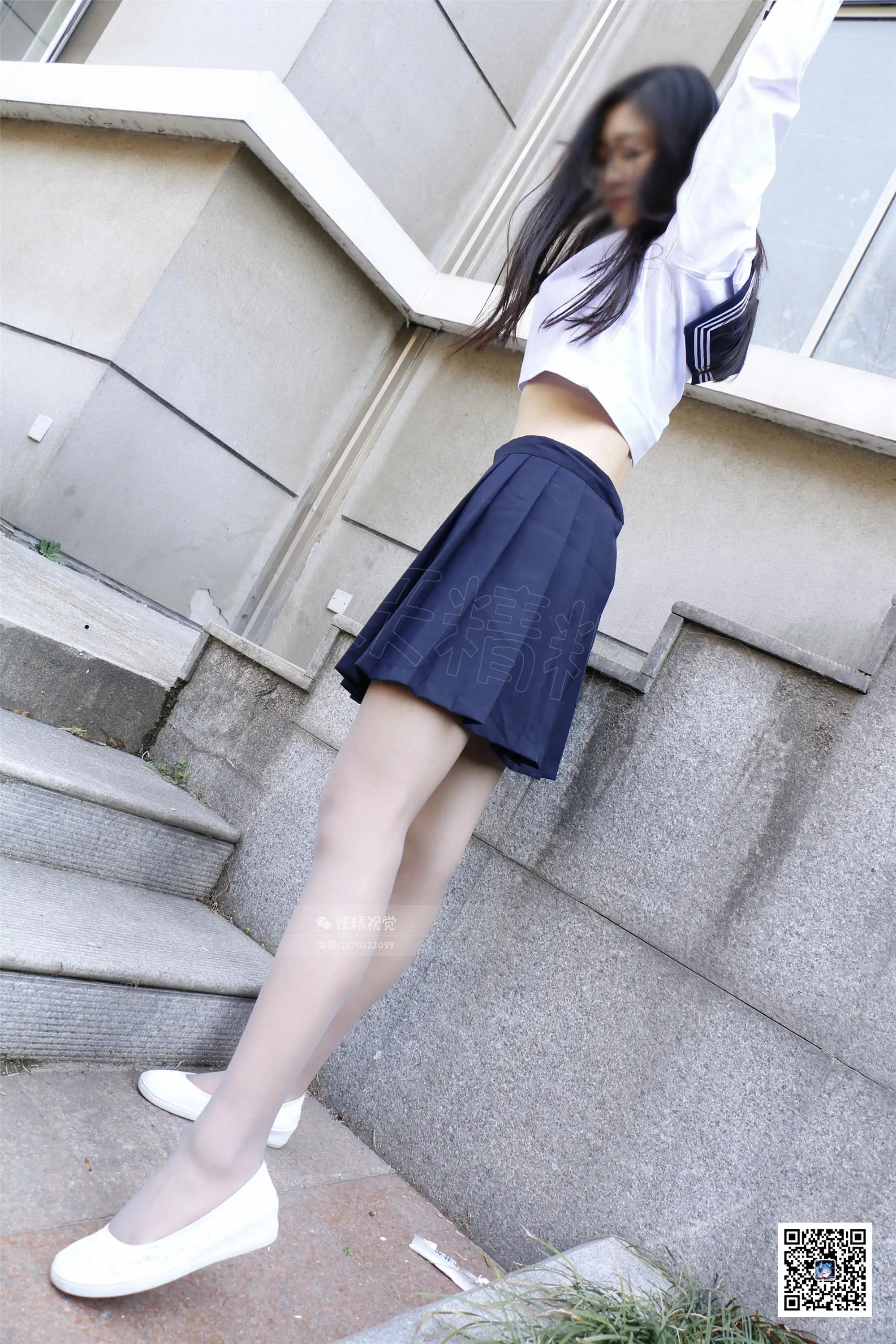 妖精视觉 NO.152 甜甜 时光丝韵 [45P+33M] - 第4张