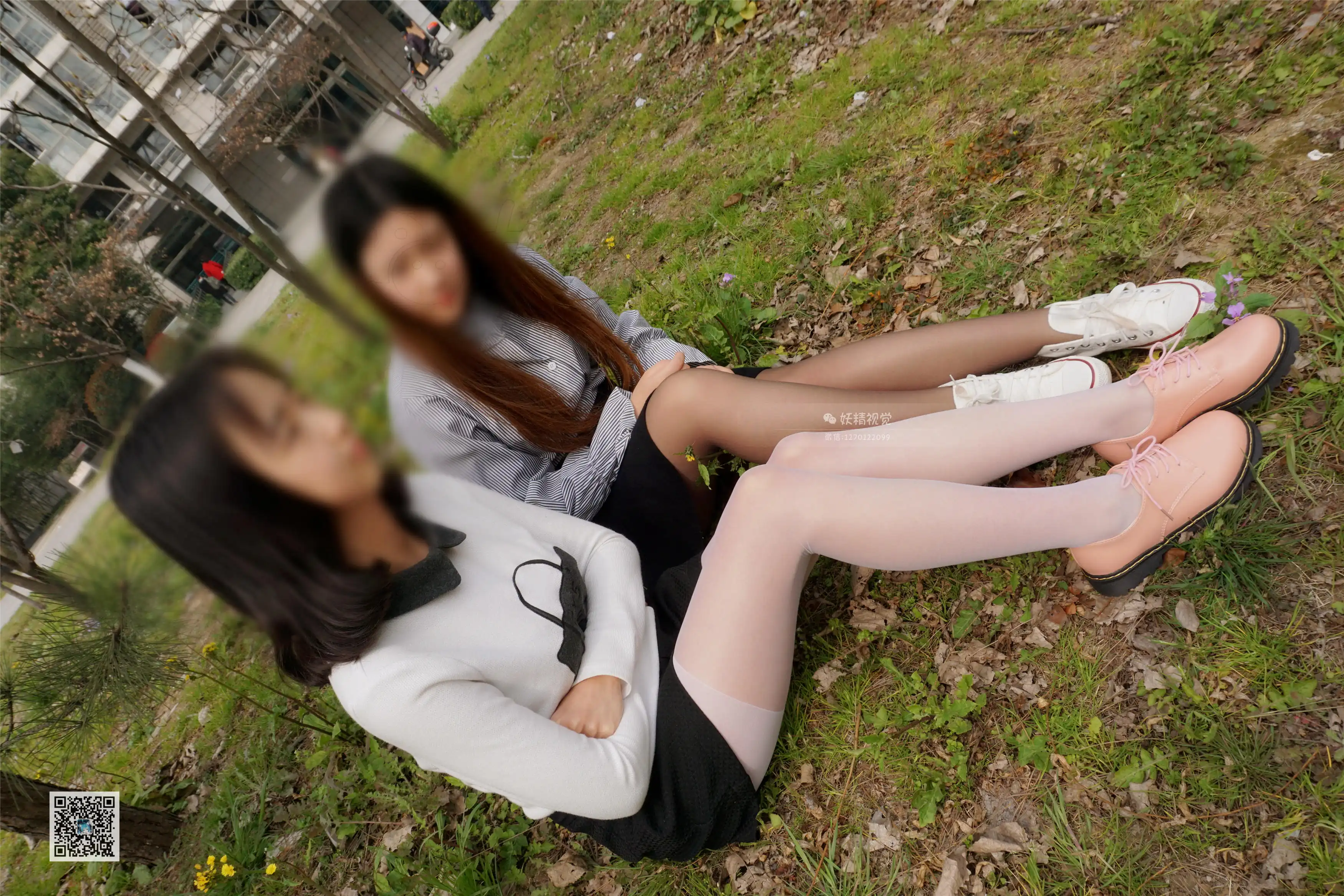妖精视觉 NO.207 萱&舒 闺蜜的软谈丽语 [58P+62M]