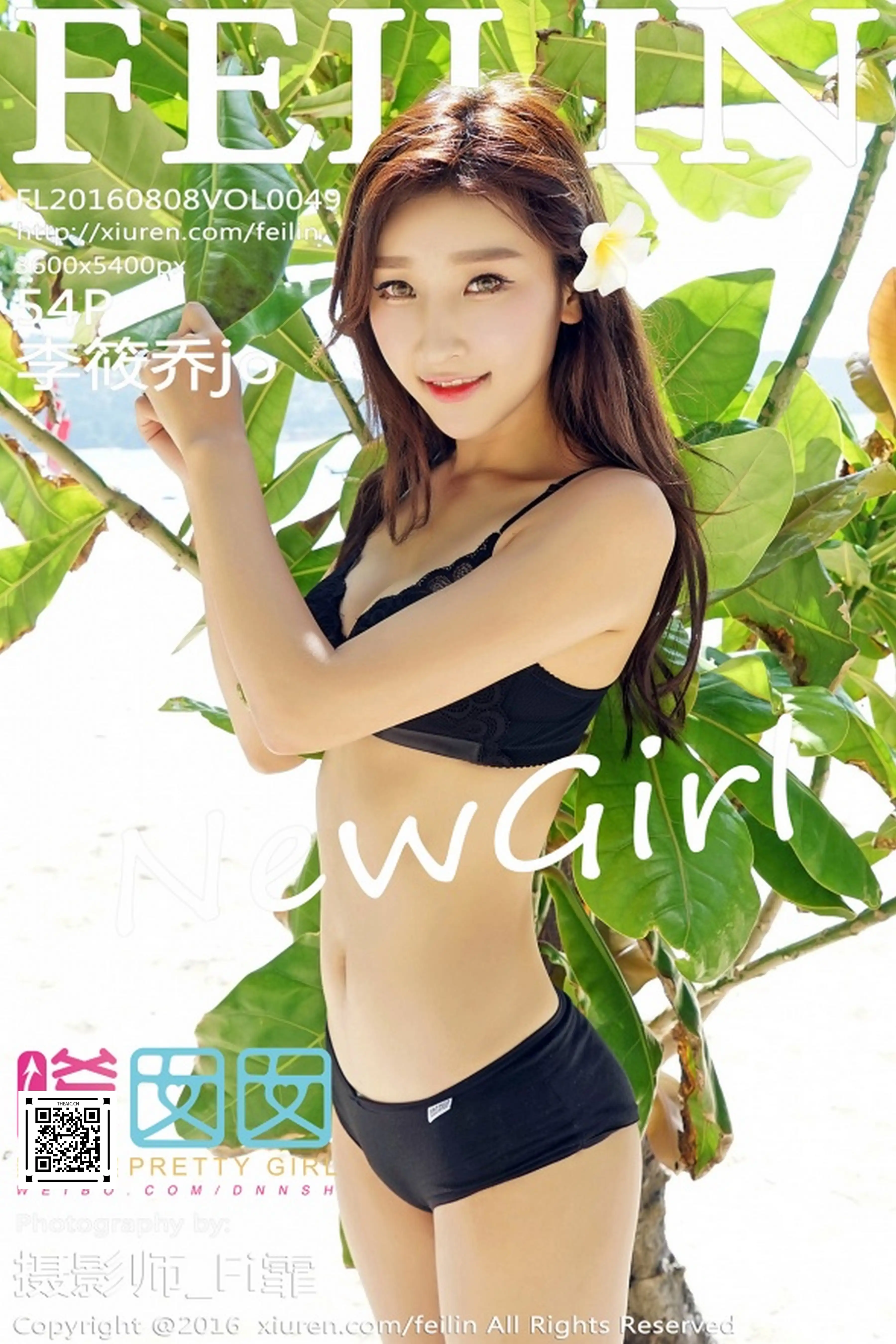 FEILIN嗲囡囡 2016.08.08 Vol.049 李筱乔jo[54+1P183M]