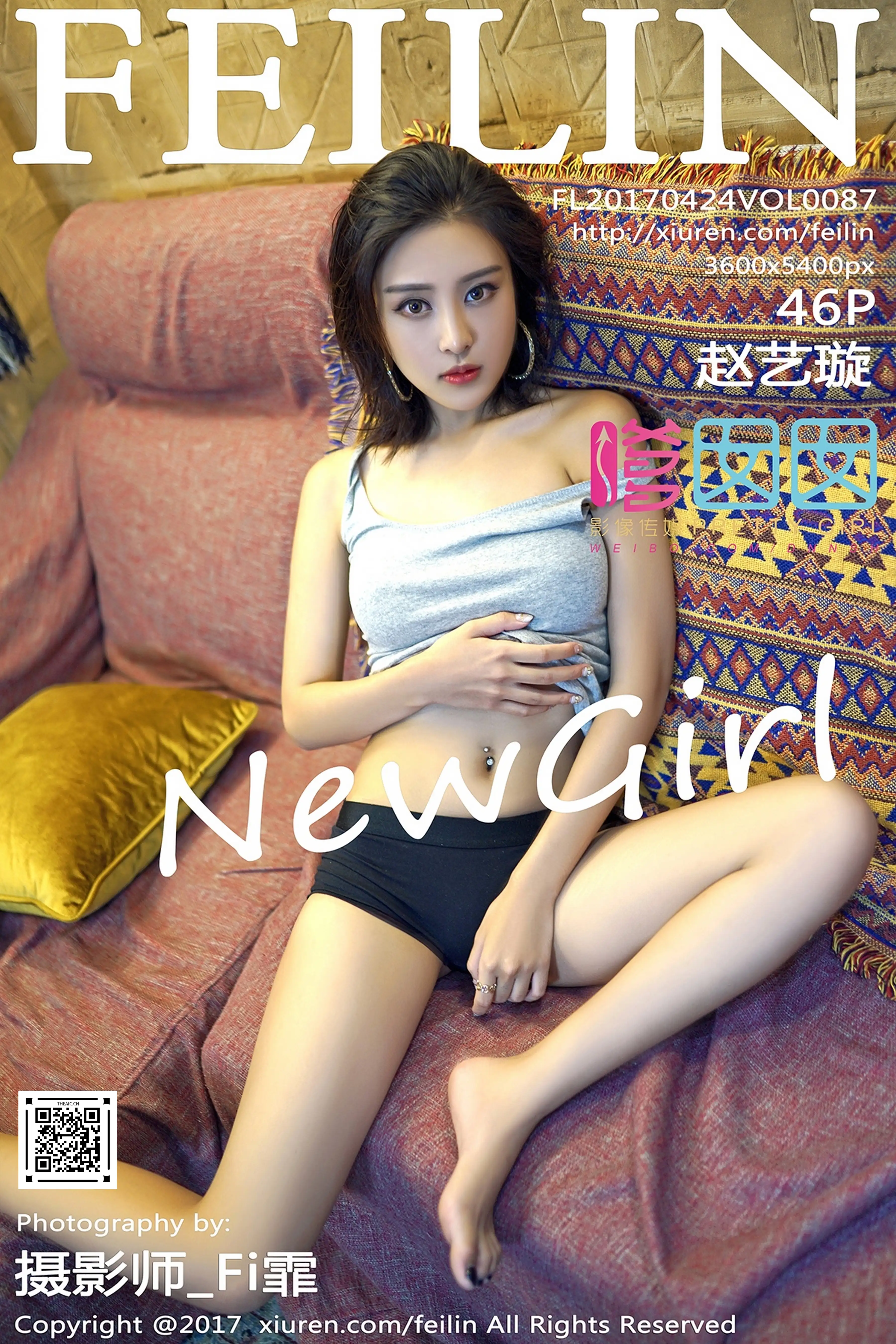 FEILIN嗲囡囡 2017.04.24 Vol.087 赵艺璇[46+1P222M]