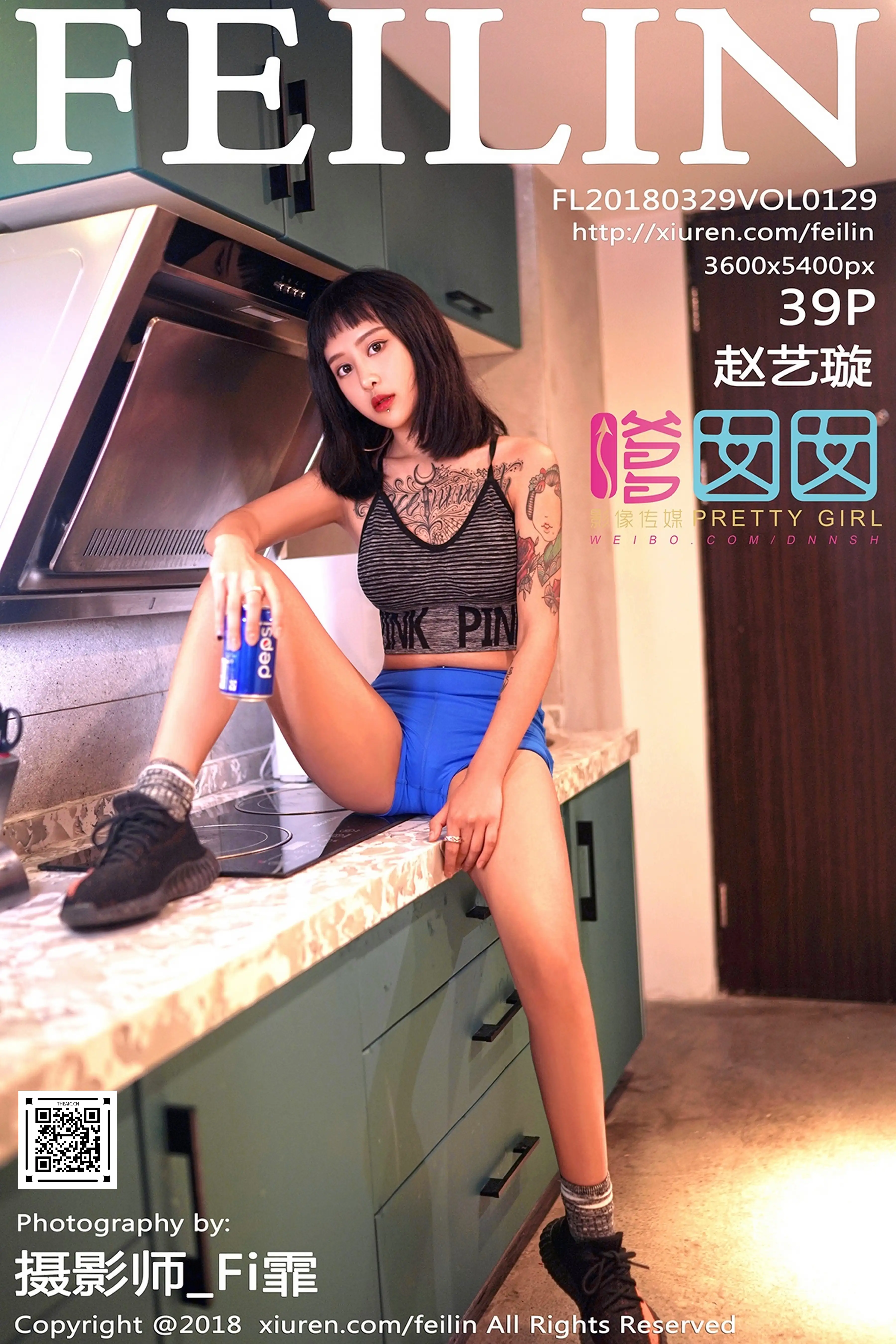 FEILIN嗲囡囡 2018.03.29 Vol.129 赵艺璇[39+1P168M]