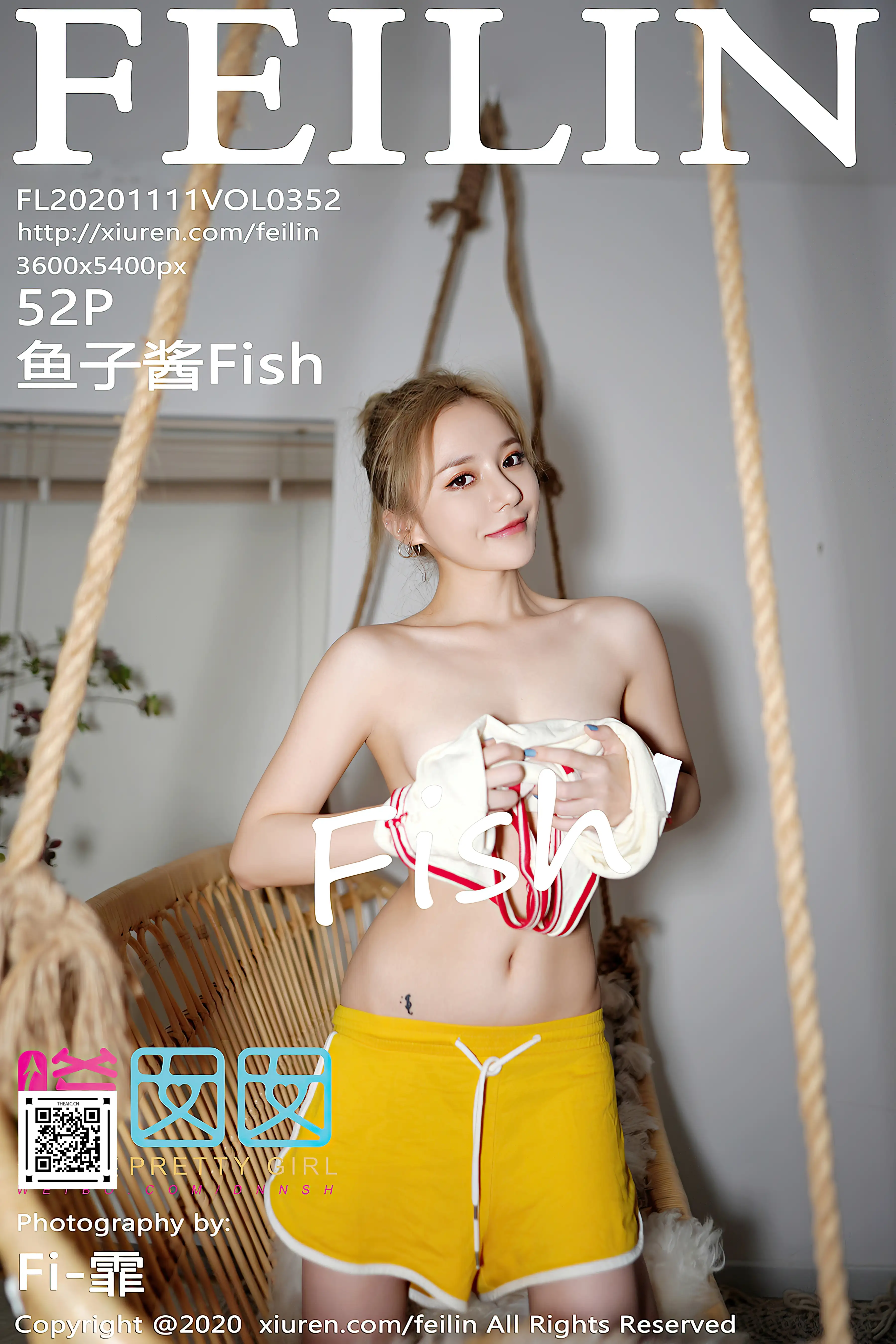 FEILIN嗲囡囡 2020.11.11 Vol.352 鱼子酱Fish[52+1P／531MB]