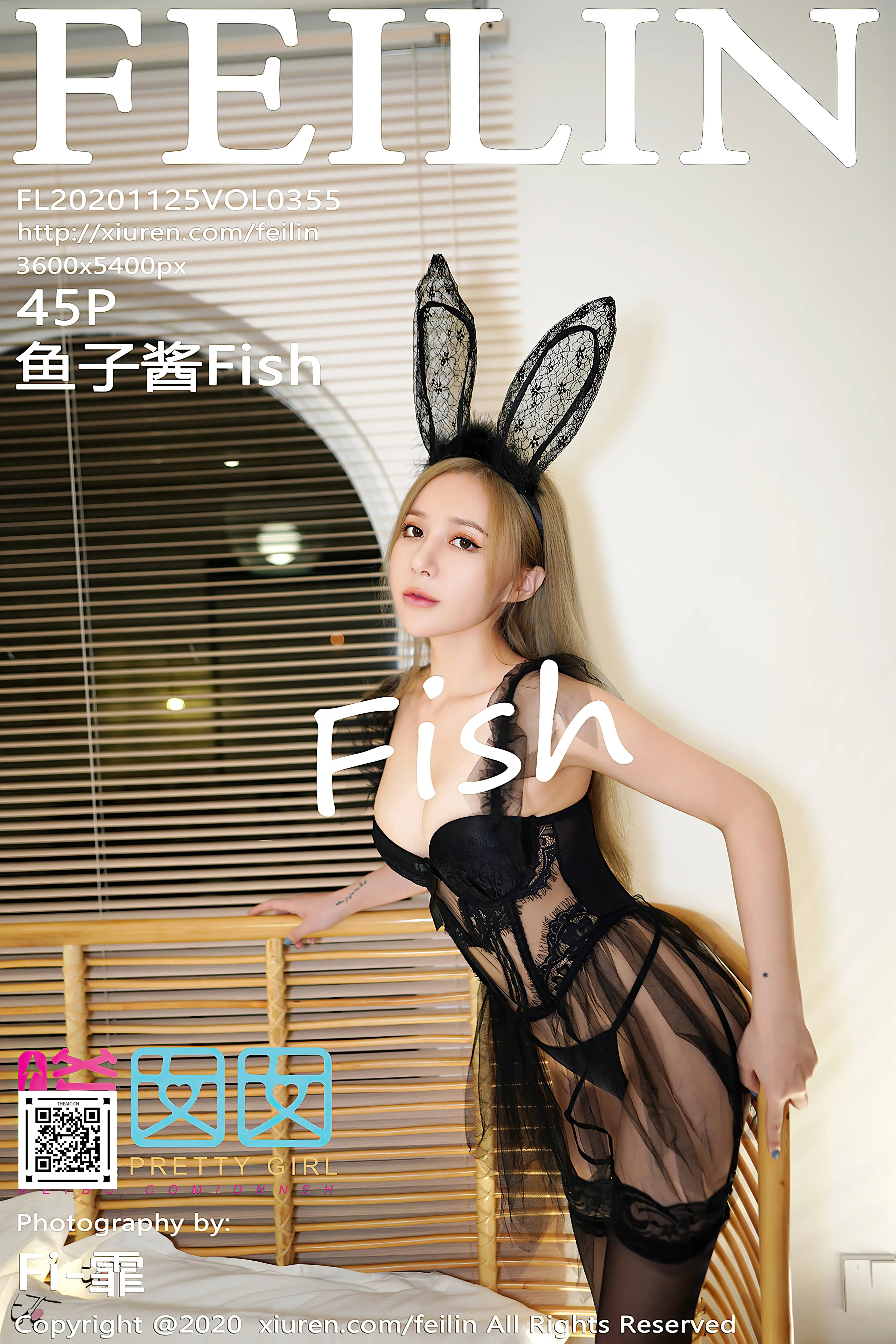 FEILIN嗲囡囡 2020.11.25 Vol.355 鱼子酱Fish[45+1P／438MB]