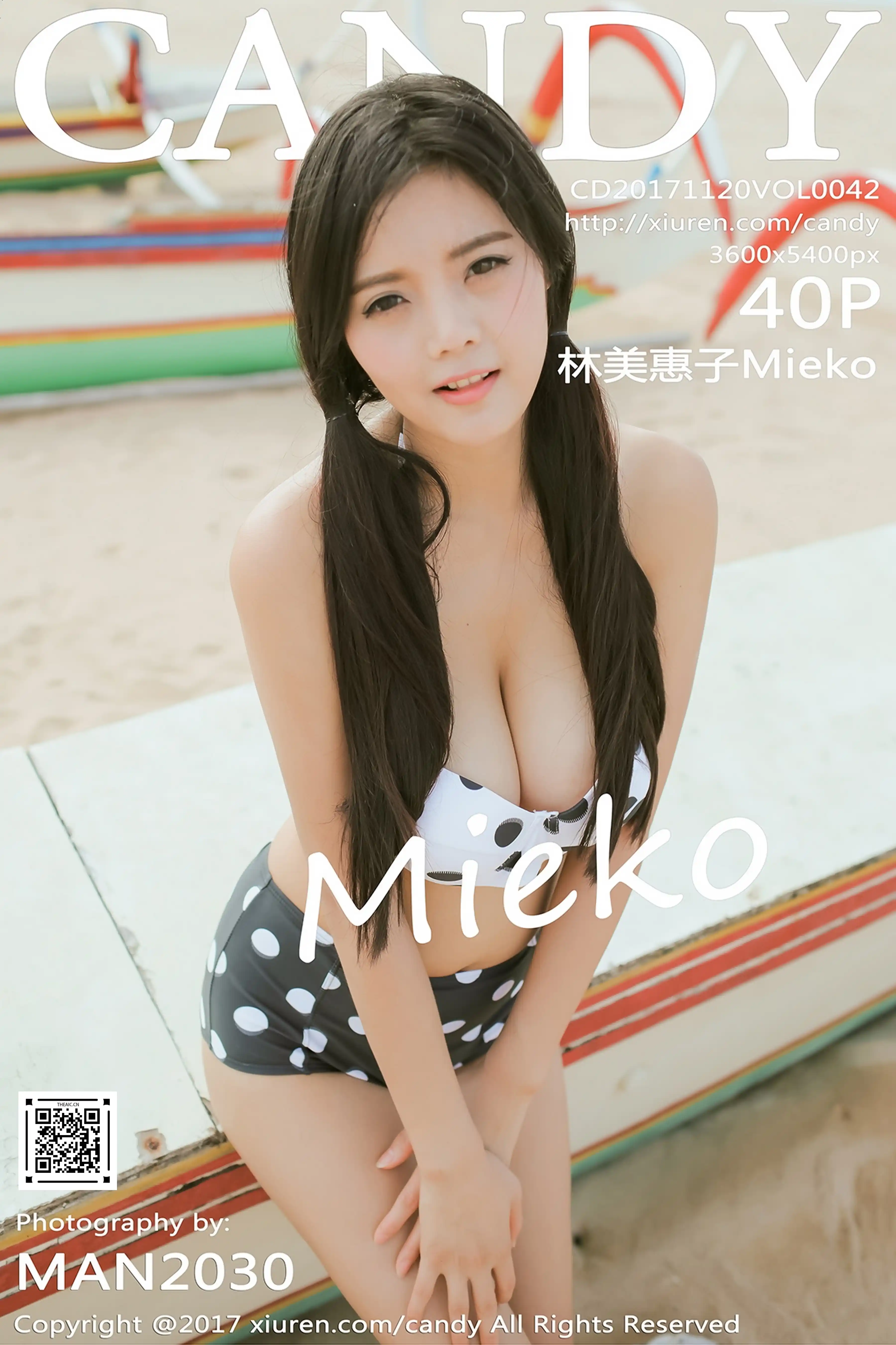 Candy糖果画报 2017.11.20 Vol.042 林美惠子Mieko [40P100MB]