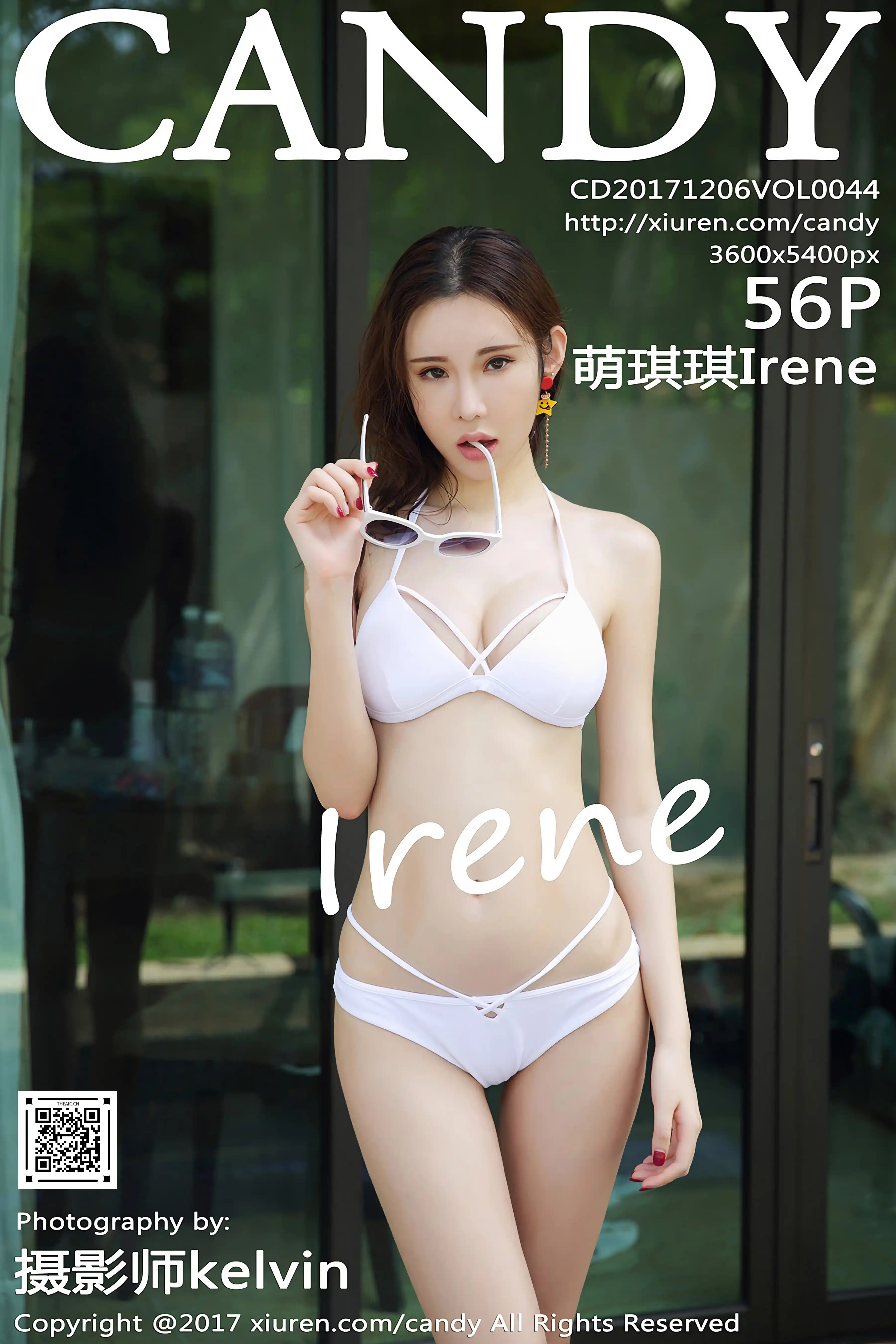 Candy糖果画报 2017.12.06 Vol.044 萌琪琪Irene [56+1P-133M]