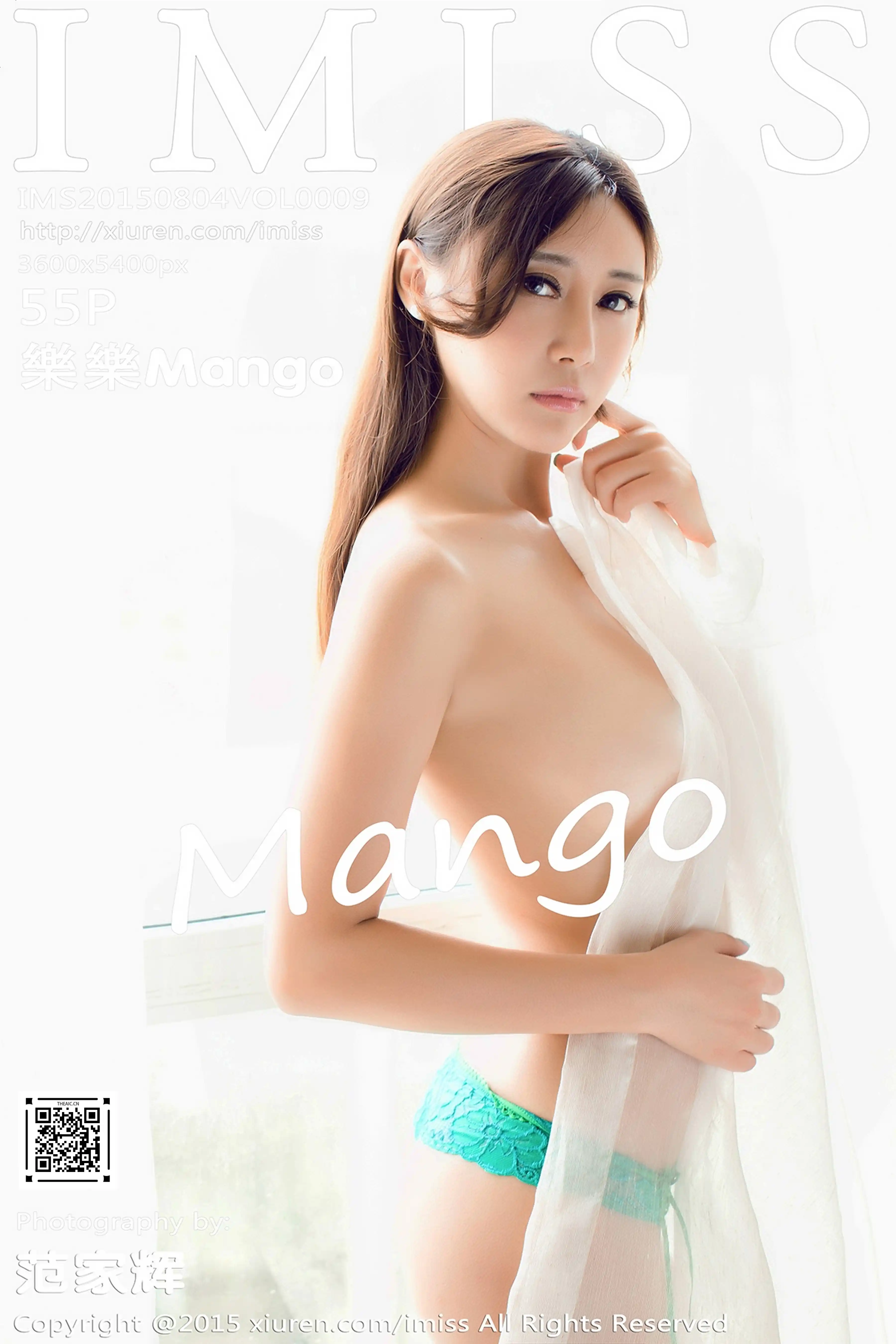 IMISS爱蜜社 2015.08.04 Vol.009 樂樂Mango [55P 127M]