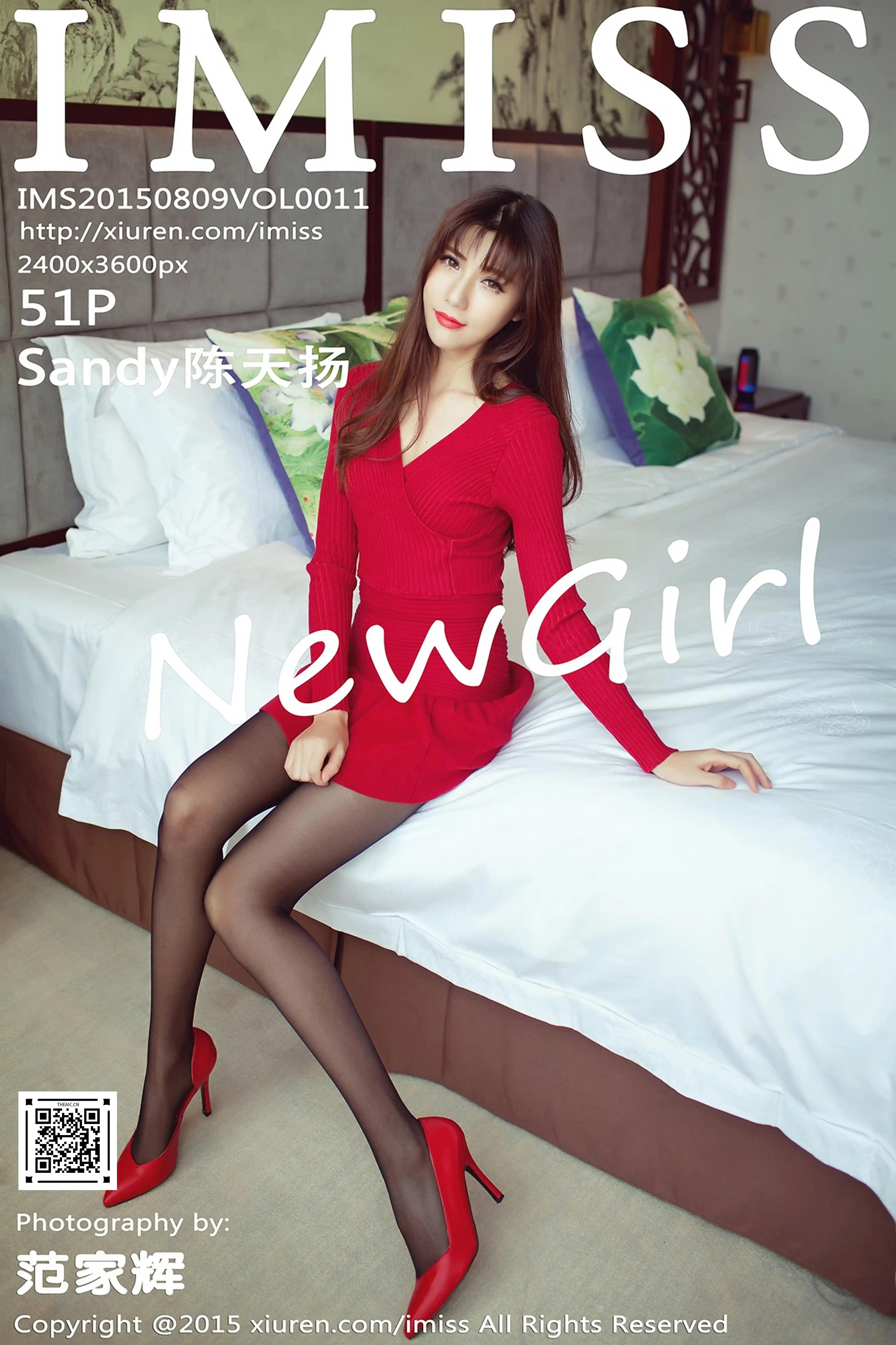 IMISS爱蜜社 2015.08.09 Vol.011 Sandy陈天扬 [51P 144M]