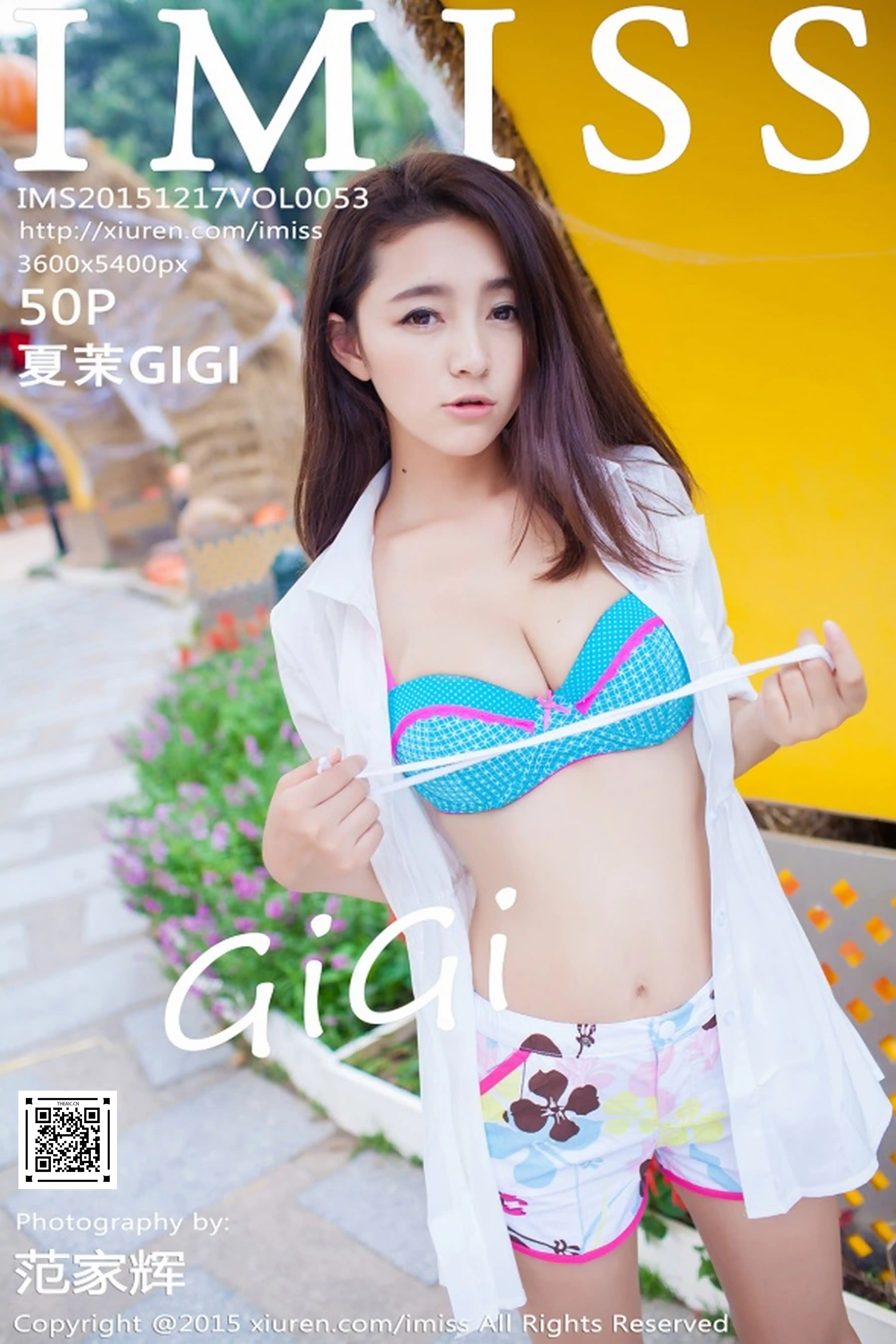 IMISS爱蜜社 2015.12.17 Vol.053 夏茉GIGI [50+1P183M]