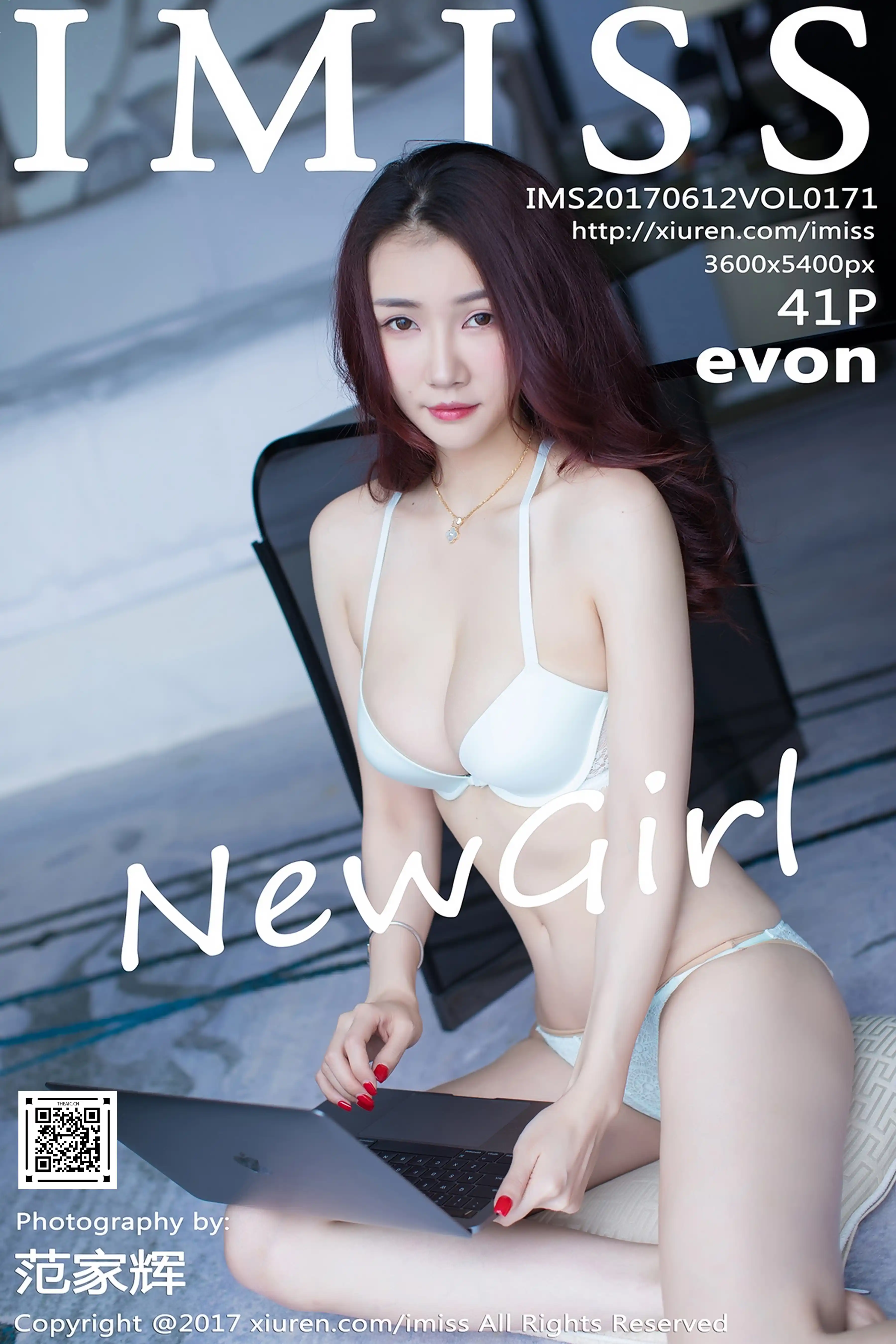 IMISS爱蜜社 2017.06.12 Vol.171 Evon[41+1P120M]